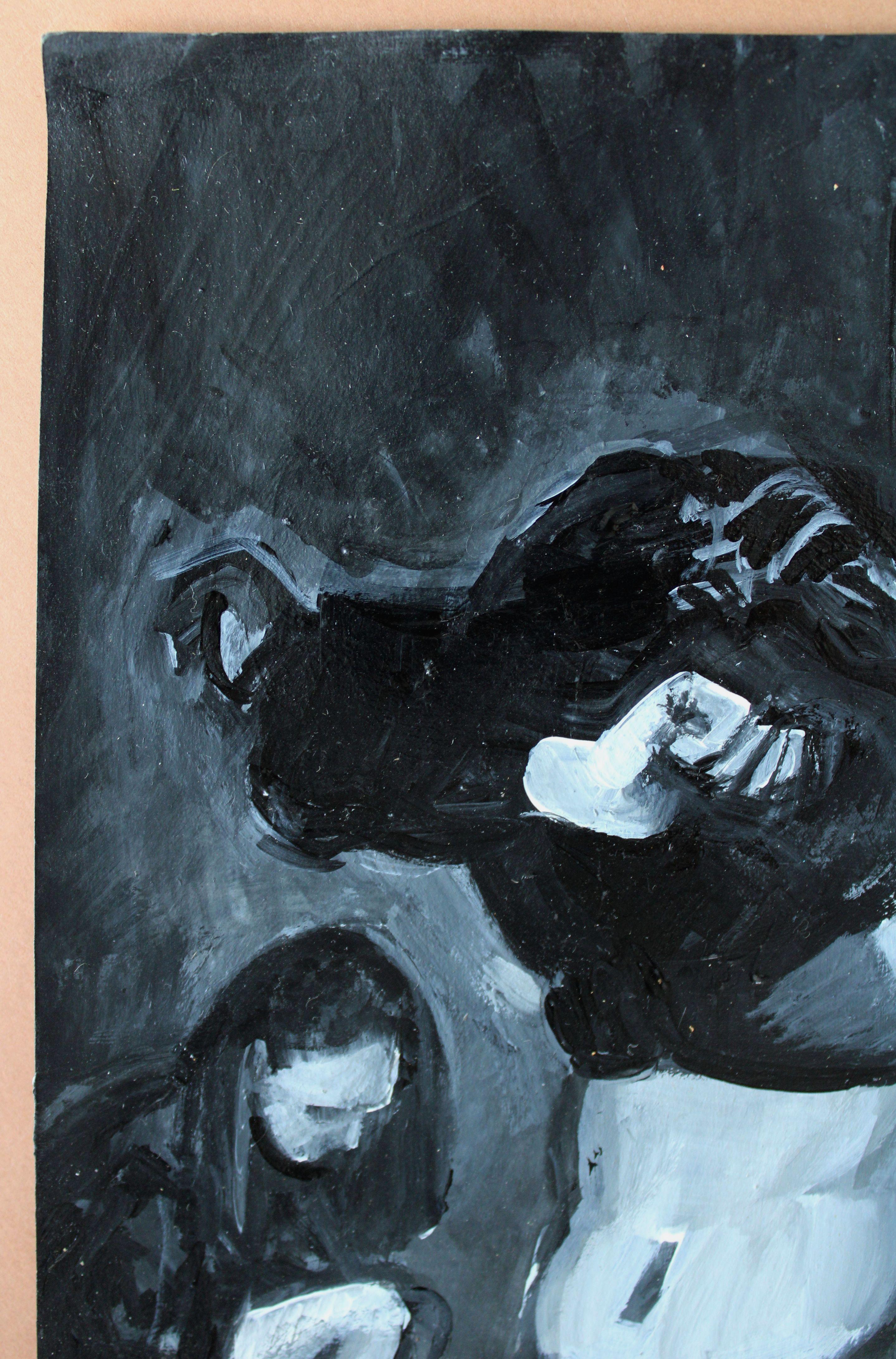Im Ankleidezimmer

2024, Acryl auf Papier, 25x25 cm

Ansis Butnors (1977)

Bildung:
J. Rozentals Kunstschule in Riga  – 1989. – 1996.
Lettische Kunstakademie, Abteilung Malerei - 1996. - 2000.

Ausstellungen:
Einzelausstellungen:
2003. - Kunstsalon