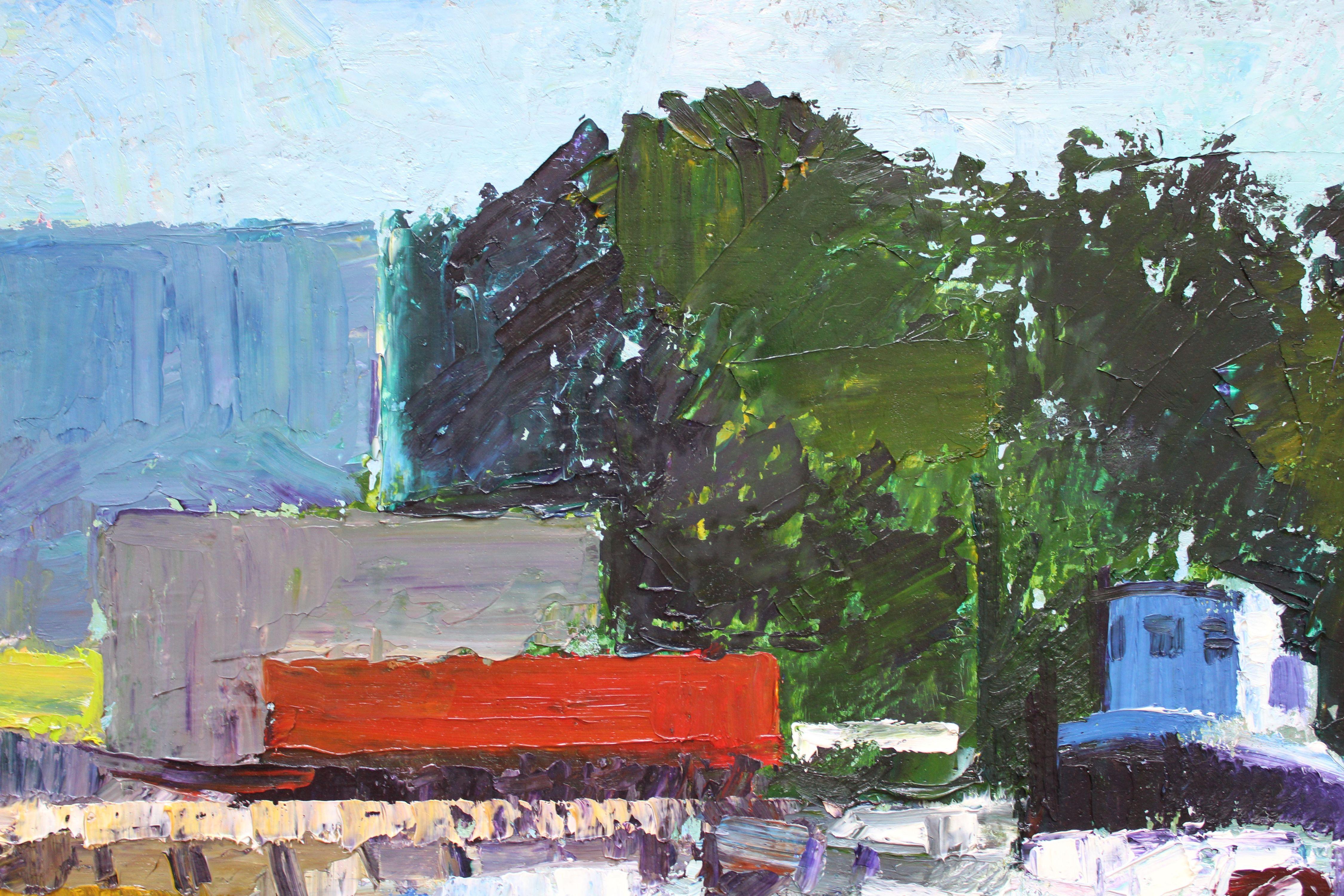 Port in Skulte

2024, oil on canvas, 60x80 cm

Ansis Butnors (1977)

Education:
J. Rozentals Art School in Riga  – 1989. – 1996.
Latvian Academy of Art, Painting Department – 1996. – 2000.

Exhibitions:
Solo exhibitions:
2003. – art salon “Facija”,