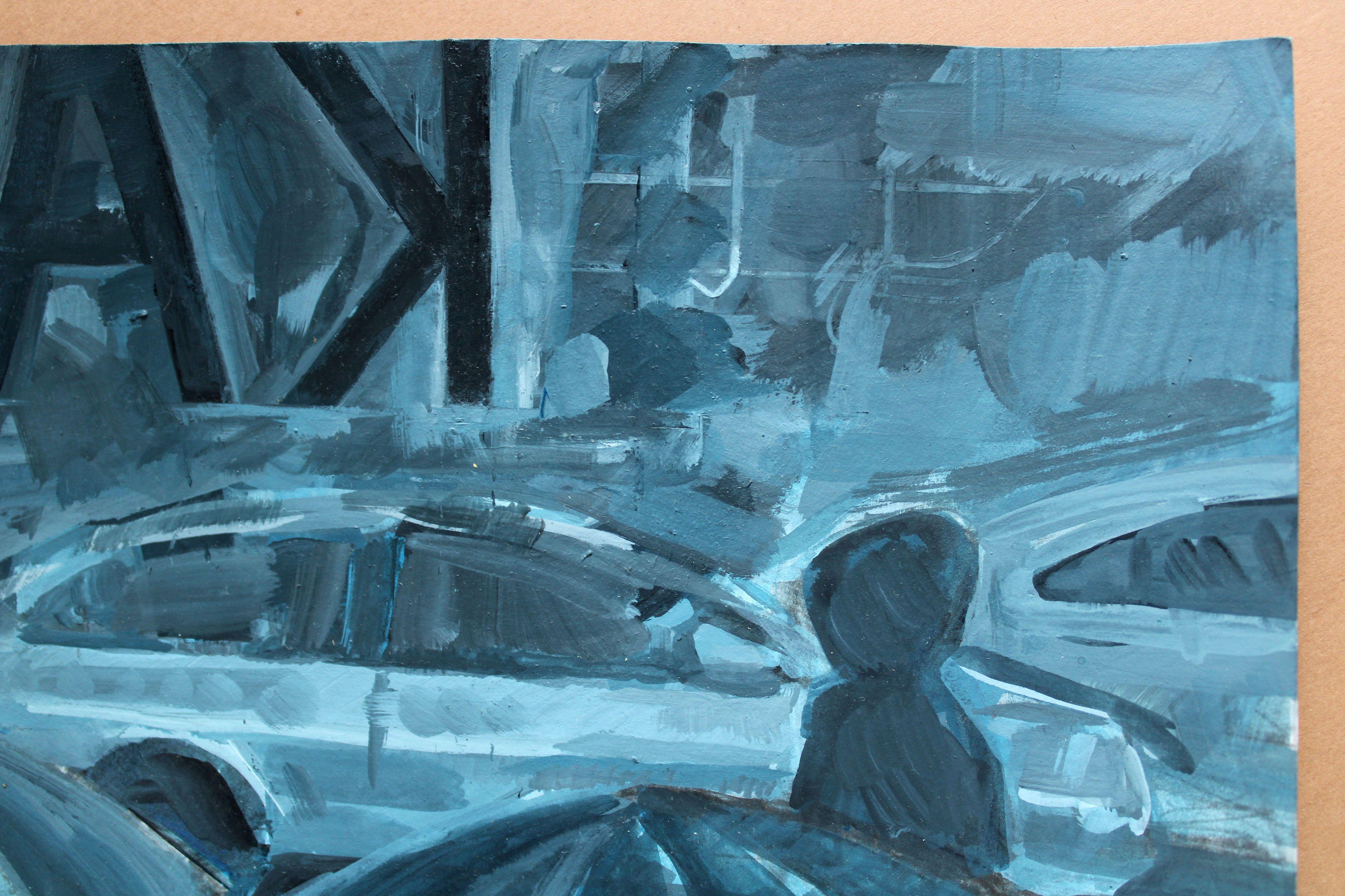 Regentag

2023, Papier, Acryl, 25x25 cm

Ansis Butnors (1977)

Bildung:
J. Rozentals Kunstschule in Riga  – 1989. – 1996.
Lettische Kunstakademie, Abteilung Malerei - 1996. - 2000.

Ausstellungen:
Einzelausstellungen:
2003. - Kunstsalon 