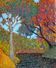 River. 2005, canvas, oil, 73x60 cm