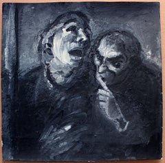 Secret. 2023, gouache, papier, 12, 5 x 13 cm