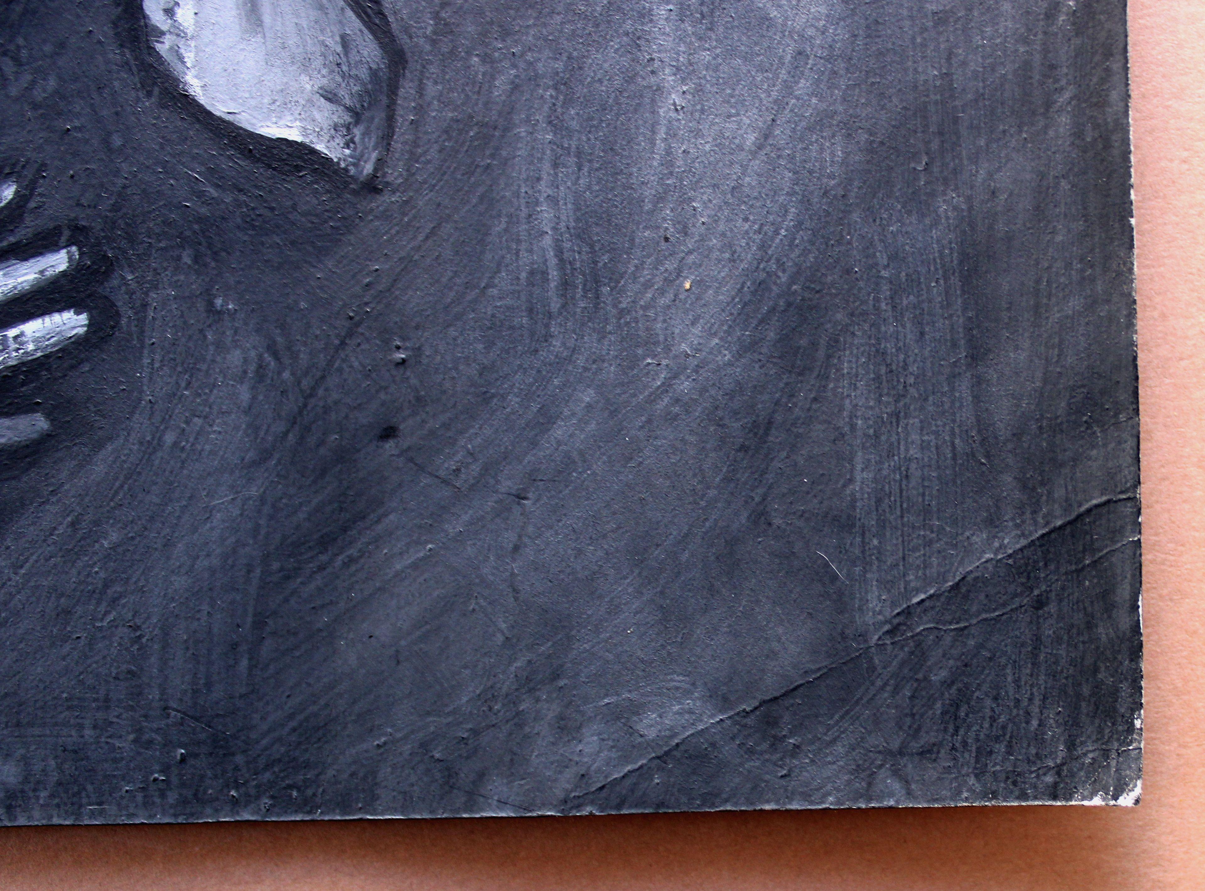 Geheimnis. 2023., Gouache, Papier, 17. 5 x 24 cm (Moderne), Art, von Ansis Butnor