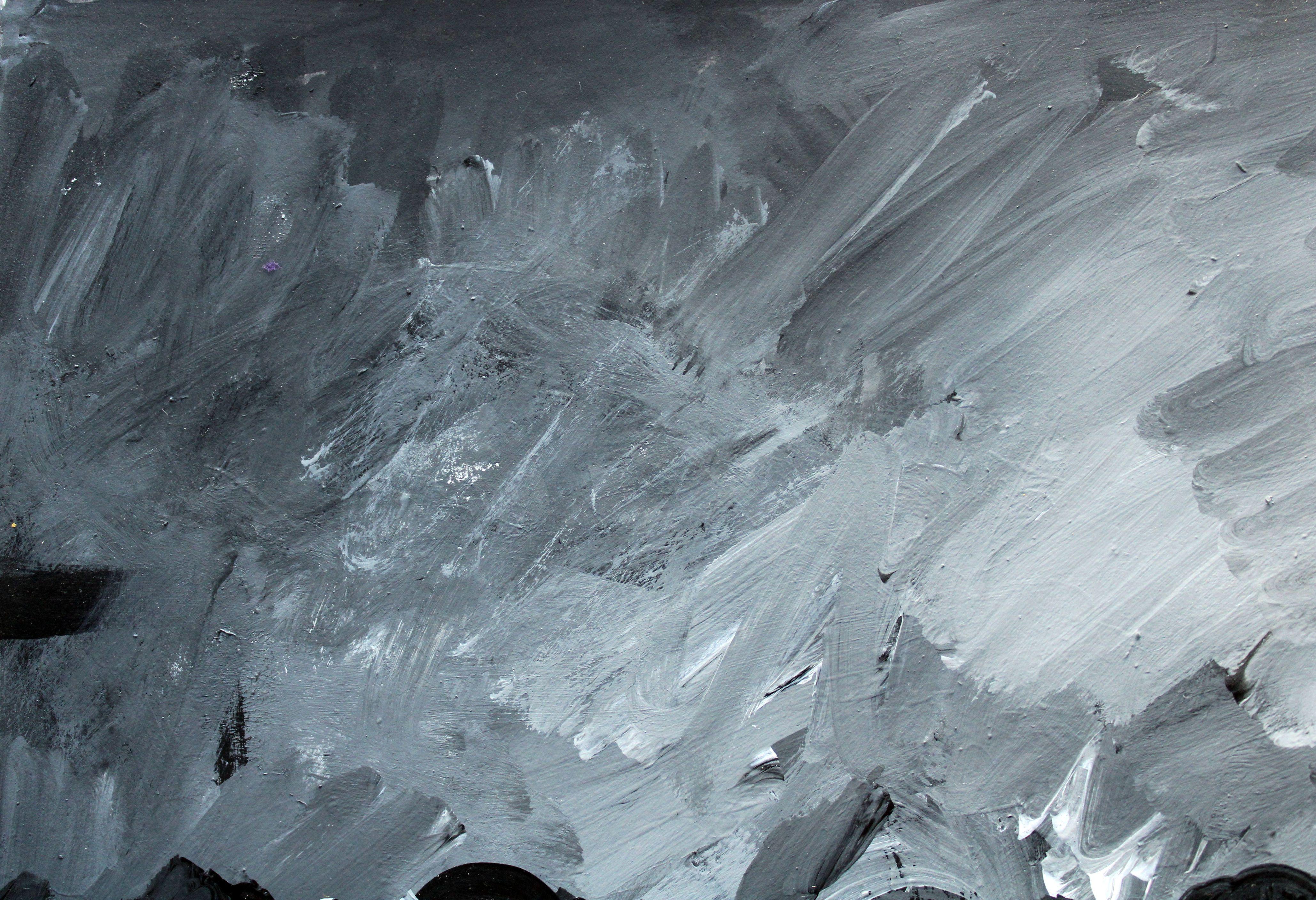 The string orchestra. 2024., acrylic on paper, 24x24 cm For Sale 1