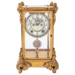 Ansonia Marquis Crystal Regulator, c 1904