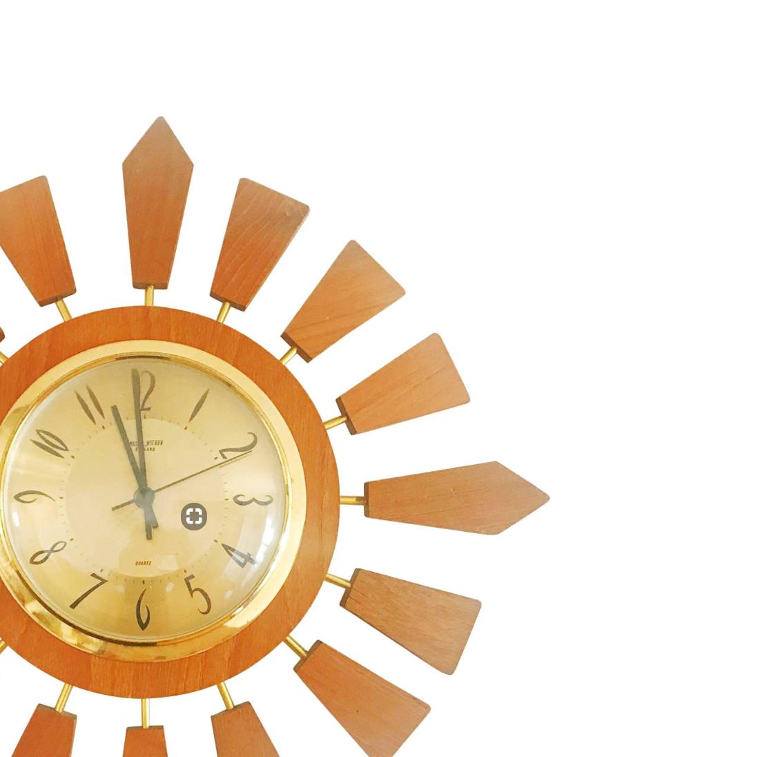 anstey and wilson sunburst clock