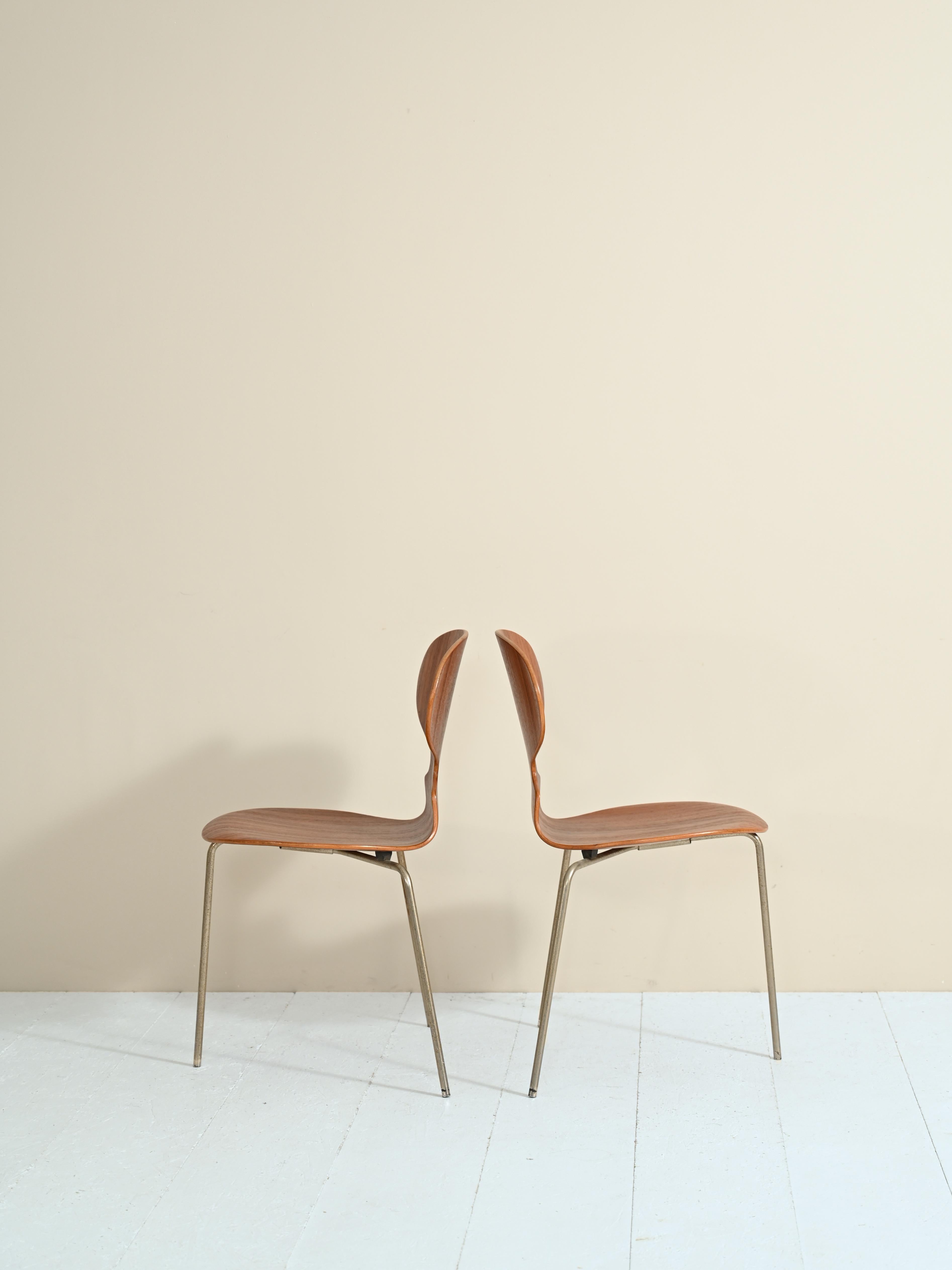 Scandinavian 'Ant Chair' Chairs Model 3101 by Arne Jacobsen for Fritz Hansen