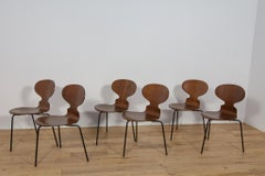 Ant Chair Model 3101 in Teak by Arne Jacobsen for Fritz Hansen, 1970s, Denmark.