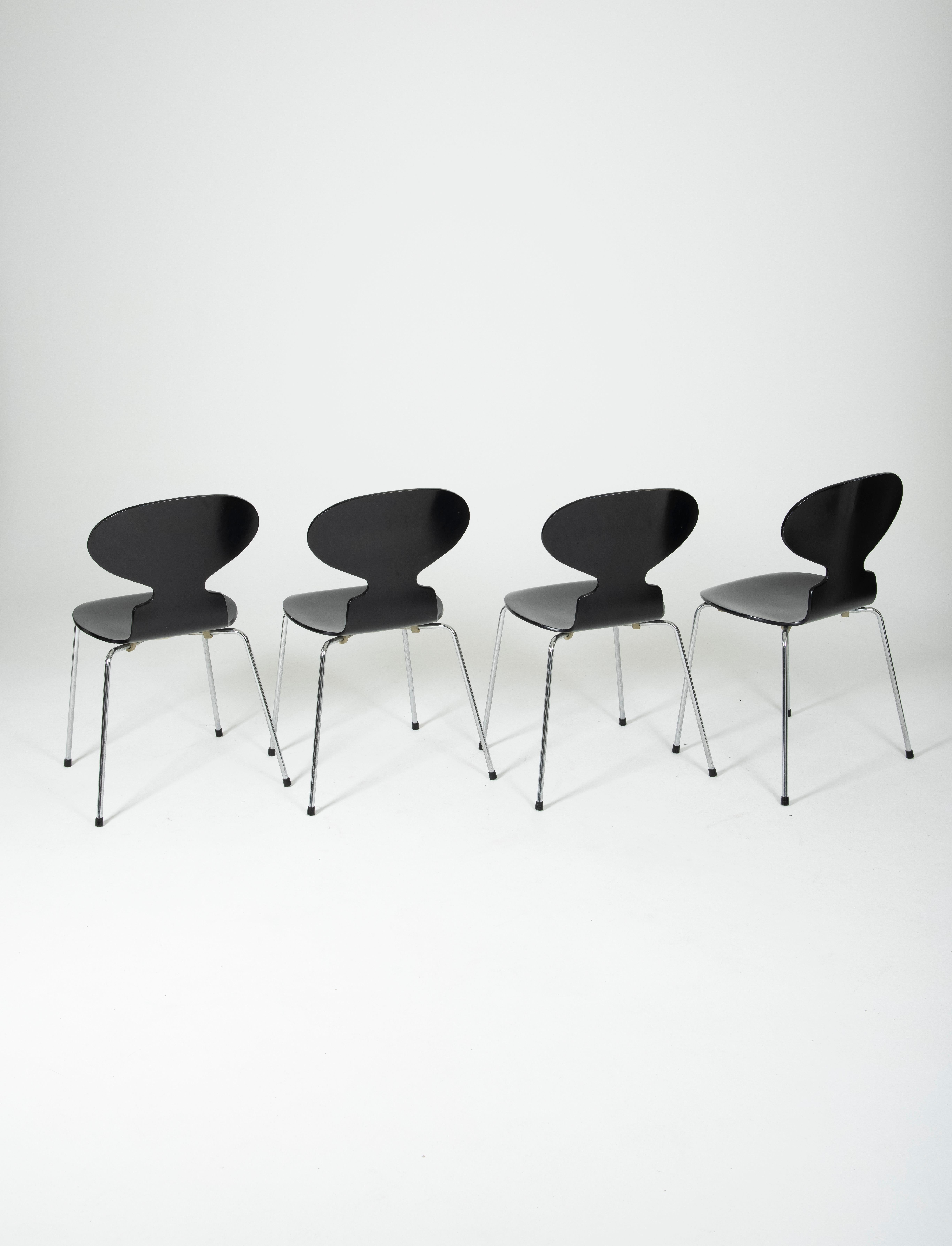 Danish  Ant Chairs Model 3101 by Arne Jacobsen for Fritz Hansen, 1986