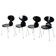  Ant Chairs Model 3101 by Arne Jacobsen for Fritz Hansen, 1986