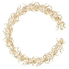 Ameisen-Link-Armband  Gelbgold  Diamanten