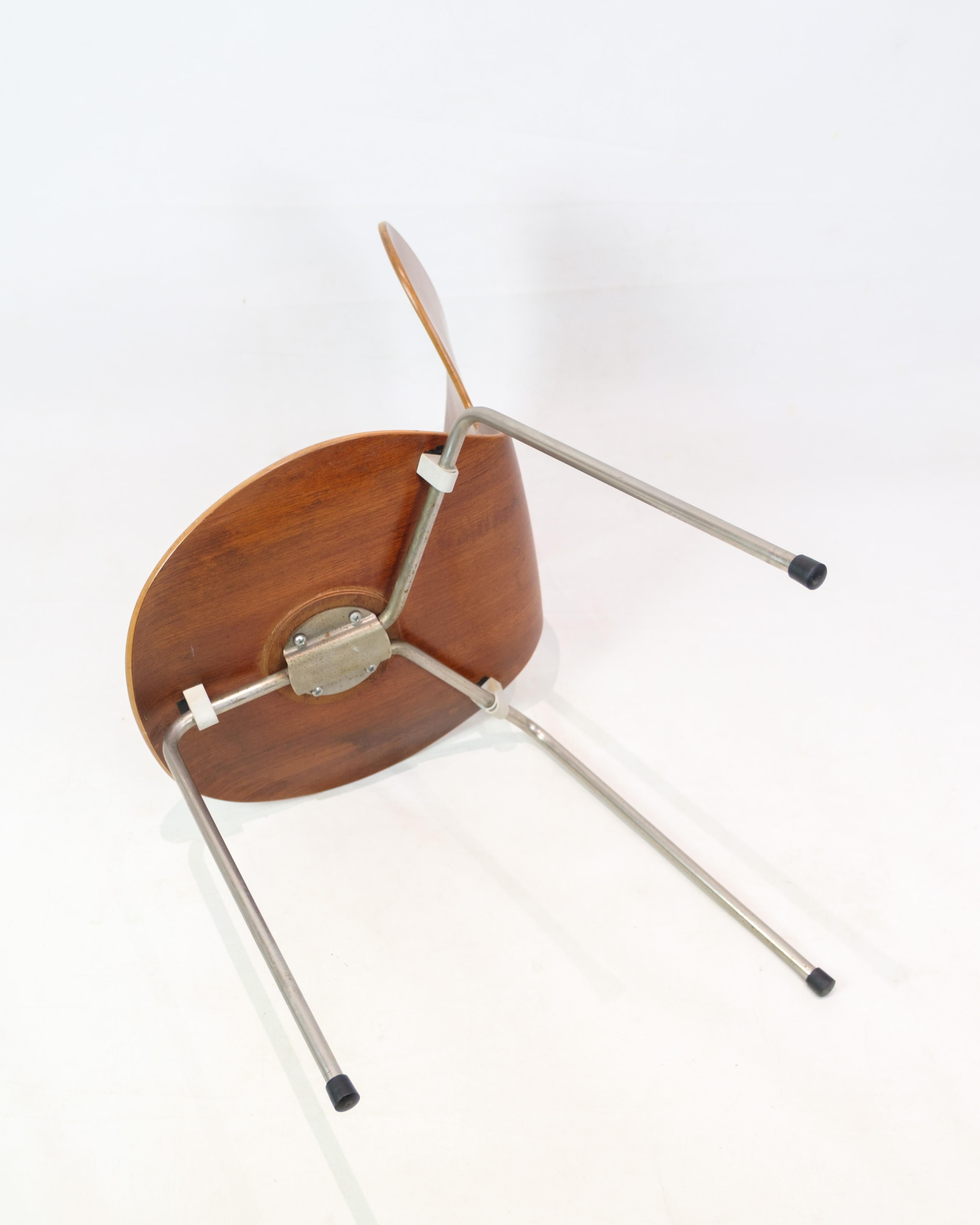 Ant, modèle 3100, Arne Jacobsen, bois de teck, Fritz Hansen, 1950 en vente 1