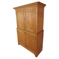 Ant. Pine 4 Door Cabinet Farmhouse, Housekeeper’s Cupboard, Scotland 1880, H908