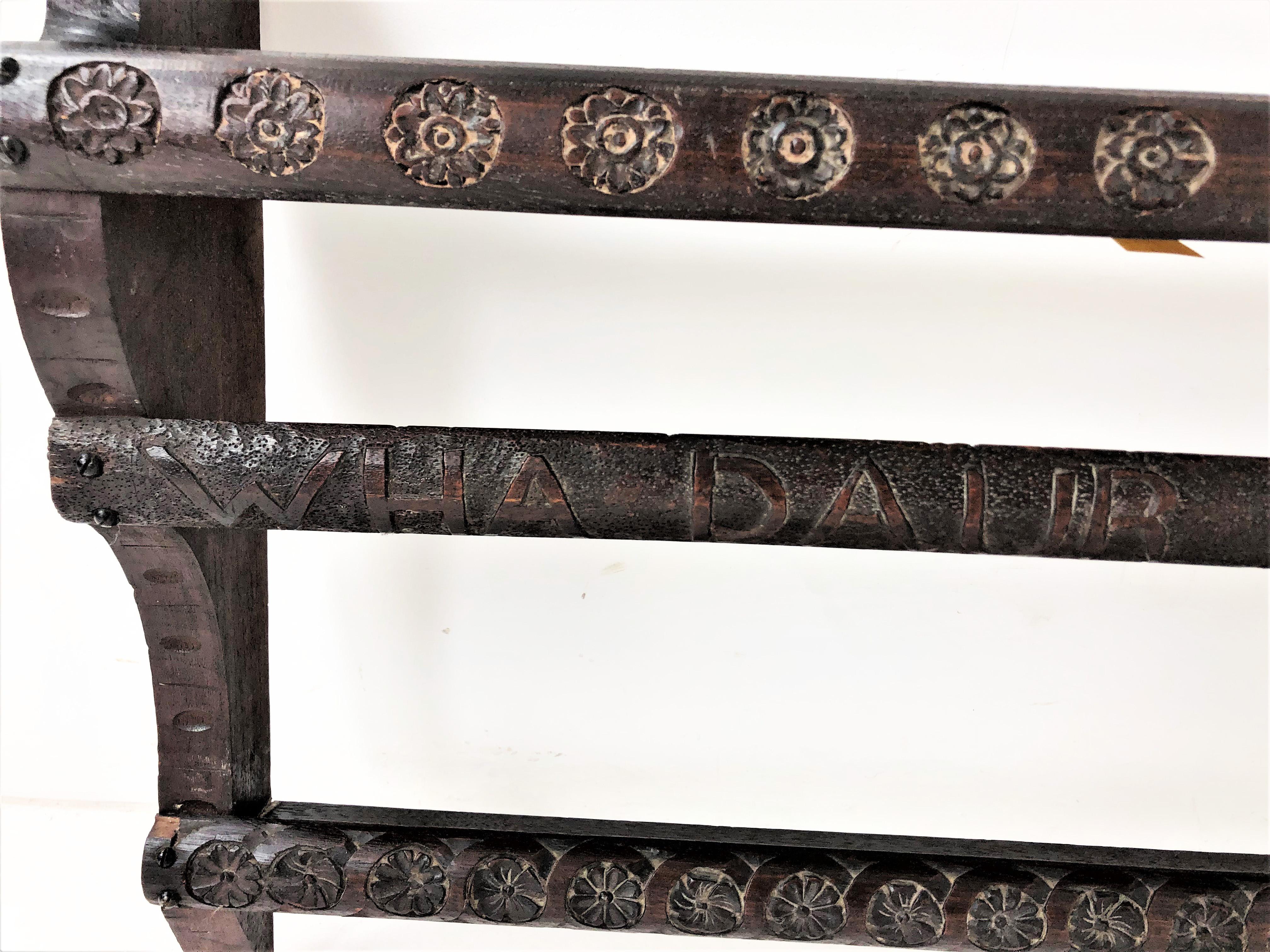 victorian plate rack