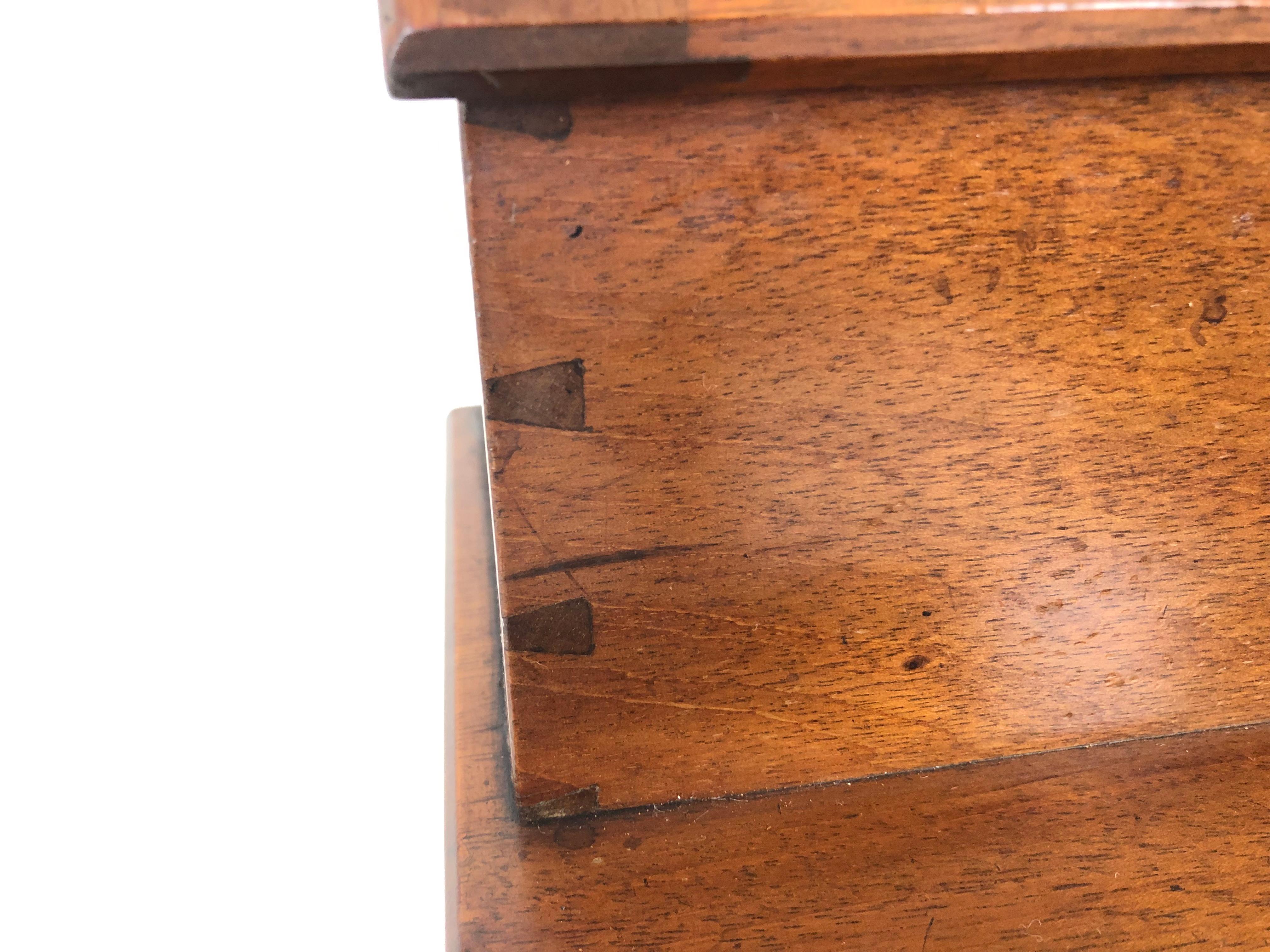 20th Century Ant. Victorian Walnut Stationary Box with Letter Racks, Scotland 1905, H831 For Sale