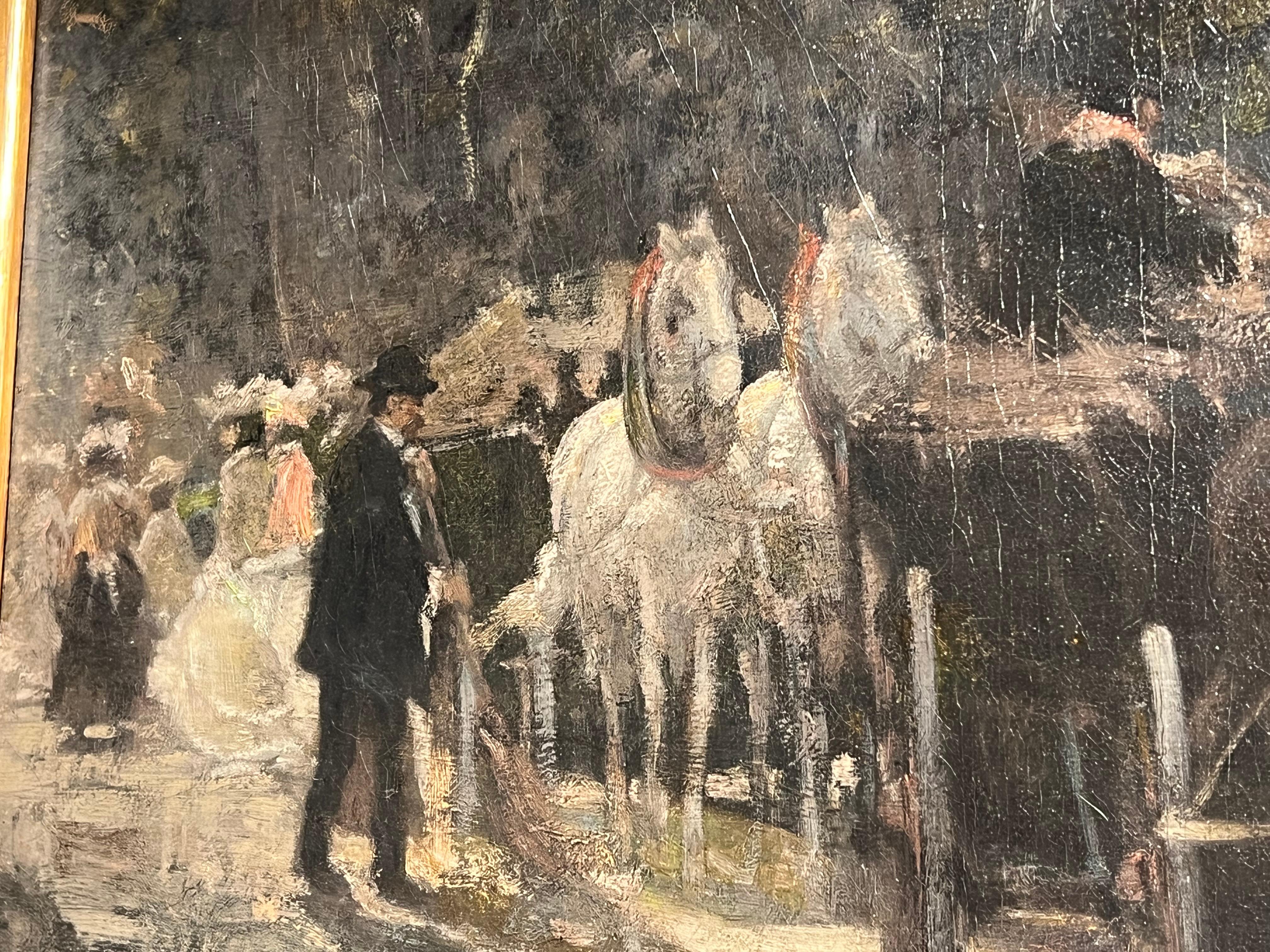 BERKES, ANTAL (1874-1938)

Well listed Hungarian artist. Active: Paris, Budapest, Munich, Vienna. Berkes studied at The Academy of Fine Arts between 1889 and 1894 in Budapest, Hungary. He first started painting landscapes, and later changed to