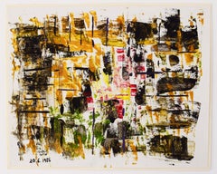 Abstraction 20.6.1956 - Abstract French Hungarian