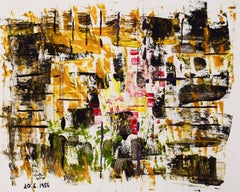 Abstraction 20.6.1956 - Abstract French Hungarian