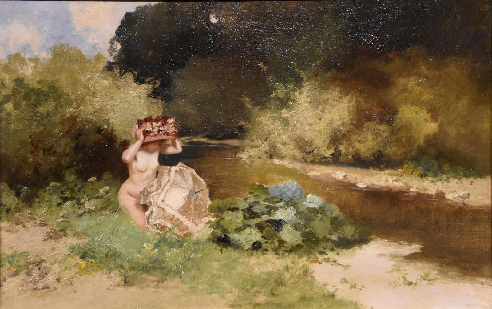Pittura ad olio di Antal Nedgrady 