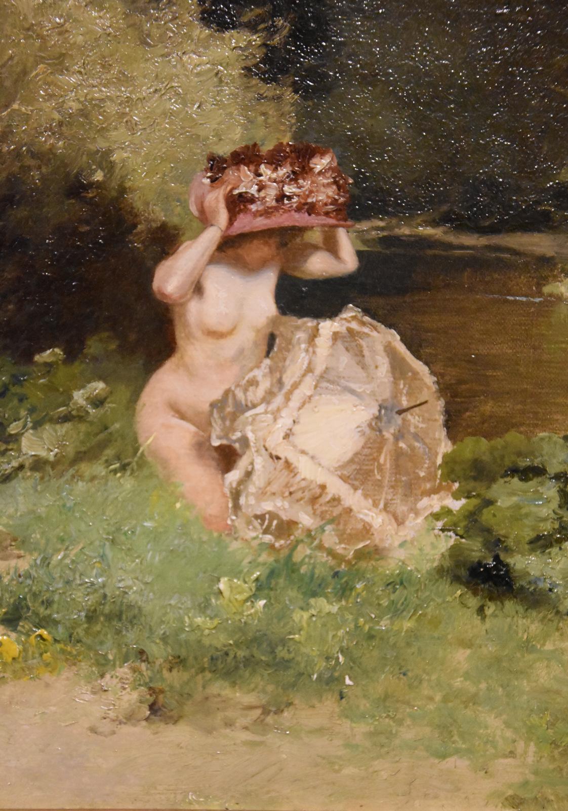 Pittura ad olio di Antal Nedgrady 
