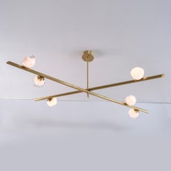 Antares Ceiling Light by Gaspare Asaro-Satin Brass Finish
