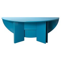 Antella Kazuhide Takahama table, Studio Simon Gavina, 1975, light blue version