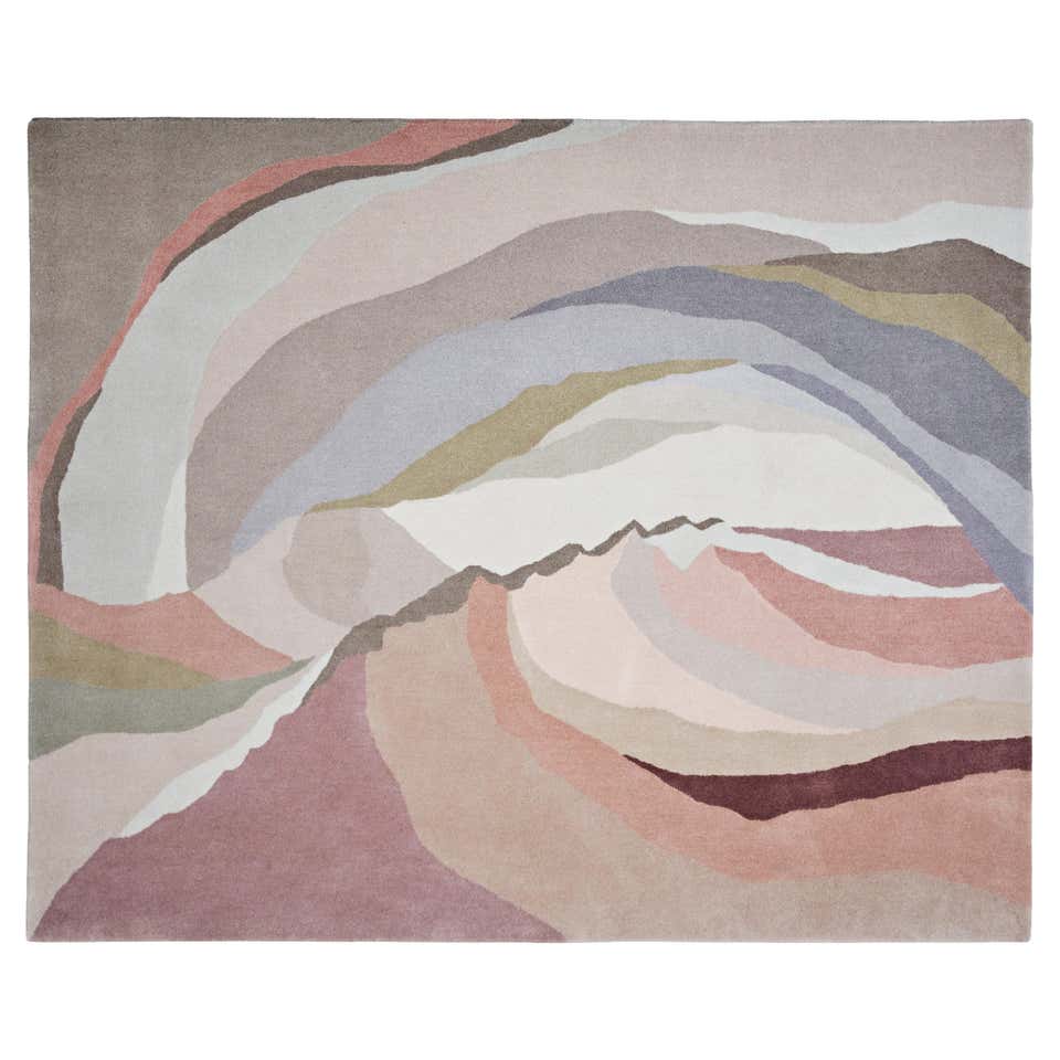 Chromatic Pixels Geometric Square Digital Modern Area Rug Standard Size ...