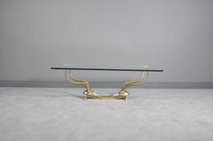 Antelope Horn Coffee Table by Dikran Khoubesserian for Fondica France, 1960s