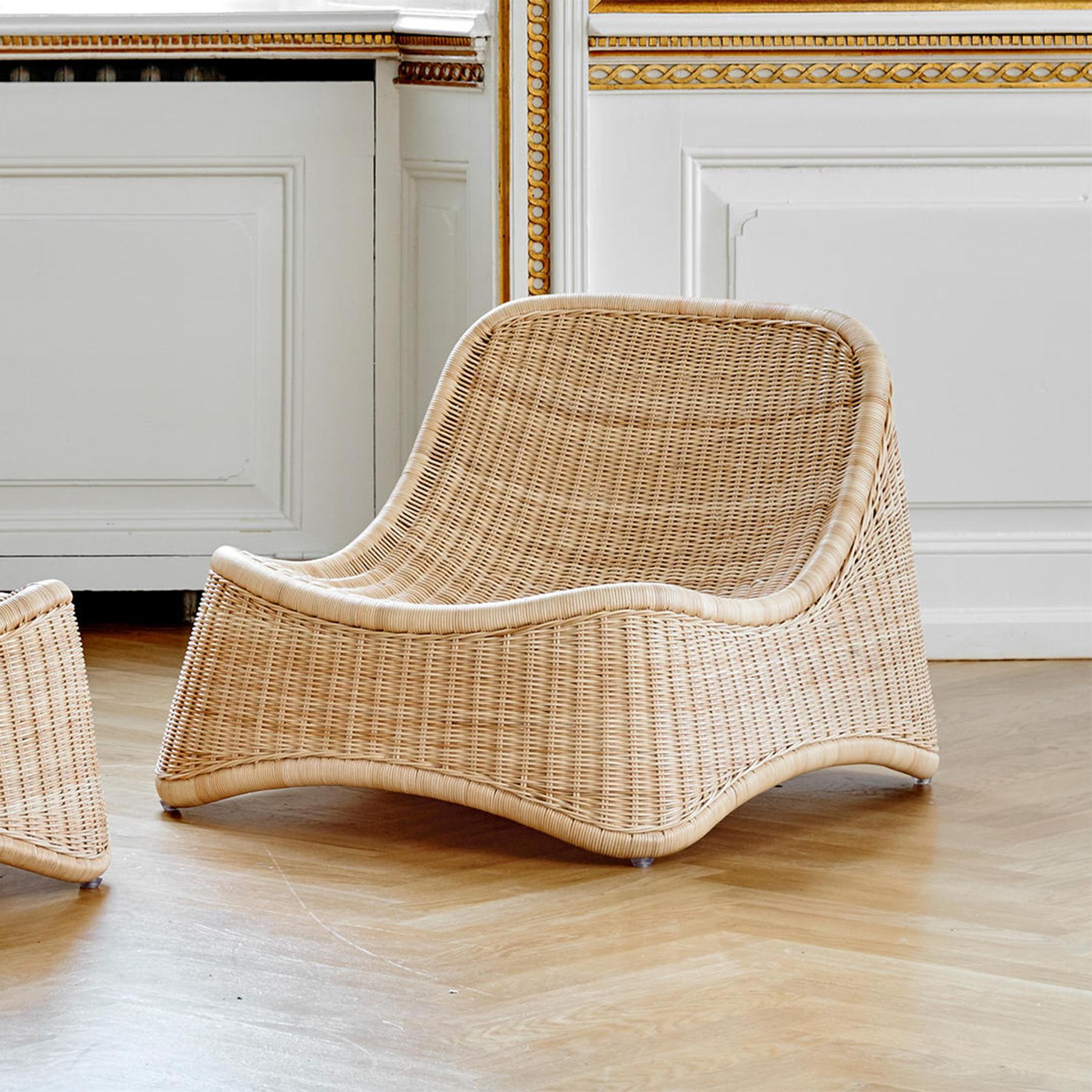 Set poltrona e pouf Antem in vendita 2