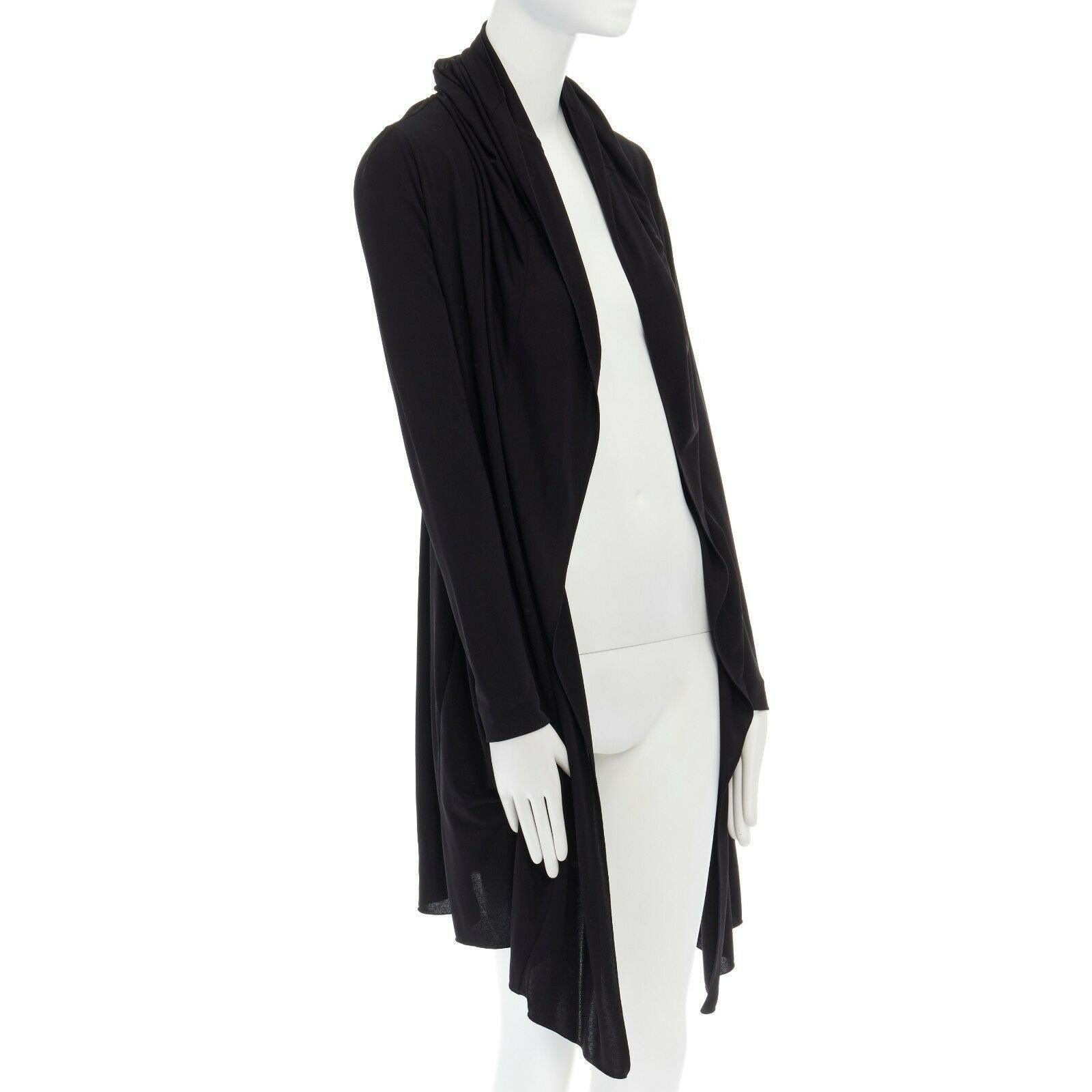 black rayon cardigan