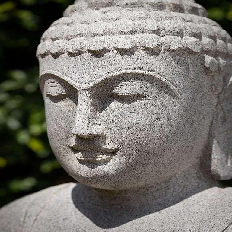 Antesite Stone Buddha Statue from Indonesia 3