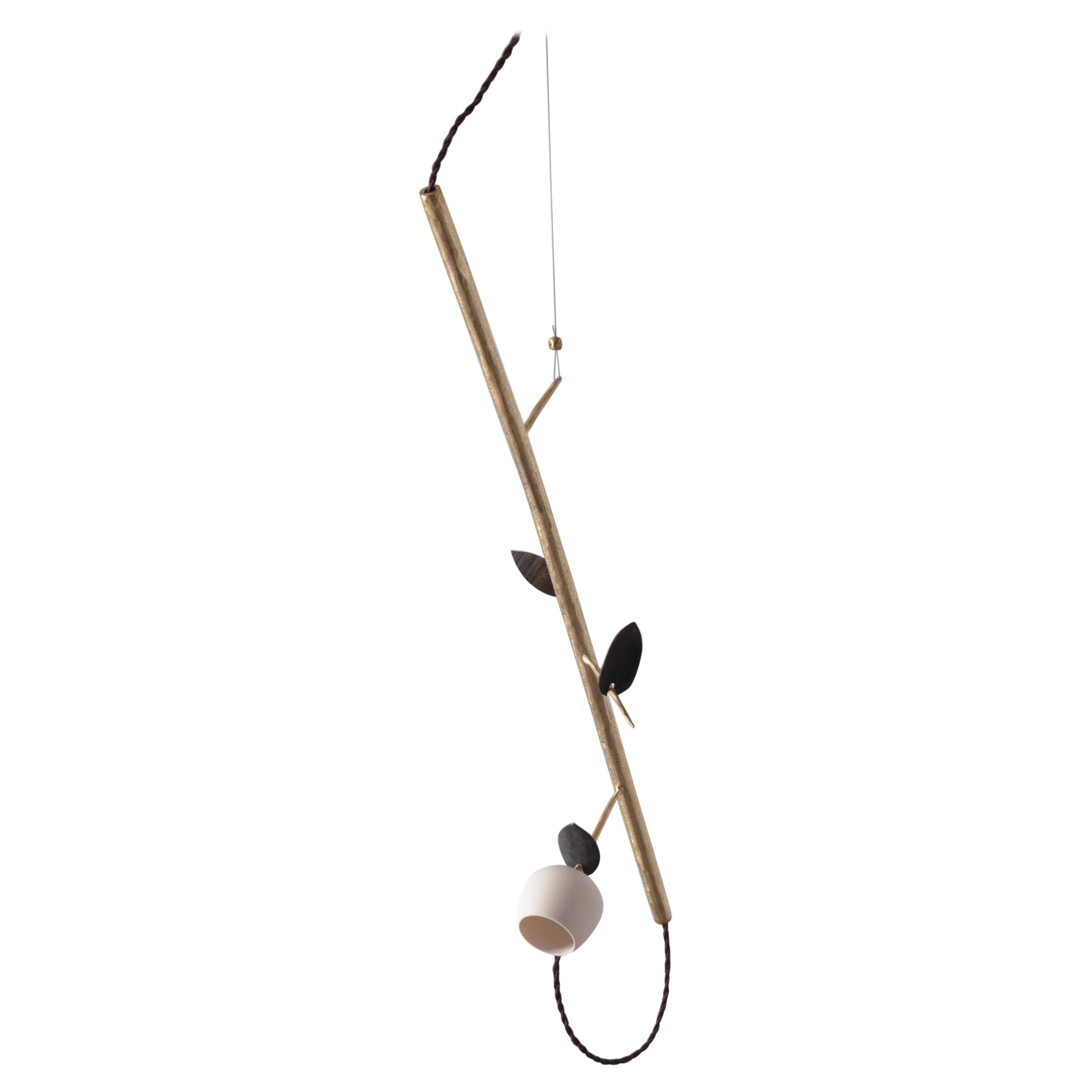Anthology Brass Hanging Light Objects for Objects for Periclis Frementitis