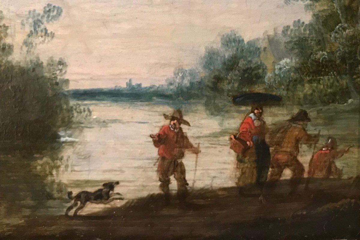 Paysage Hollandais Anthonie Jansz Van Der Croos (1606/1662) im Angebot 2