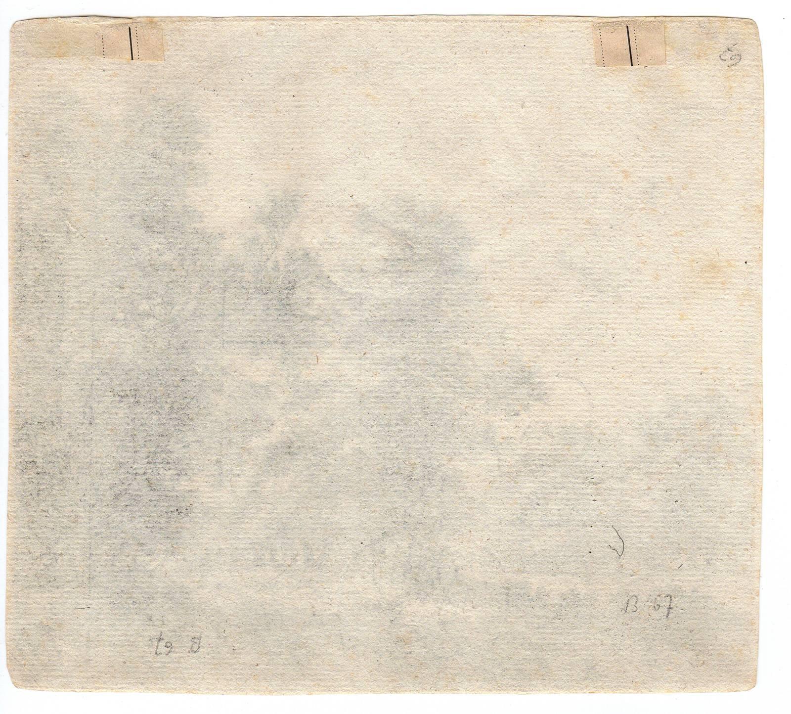 Untitled - Landscape with a road between trees. - Print by Anthonie Waterloo