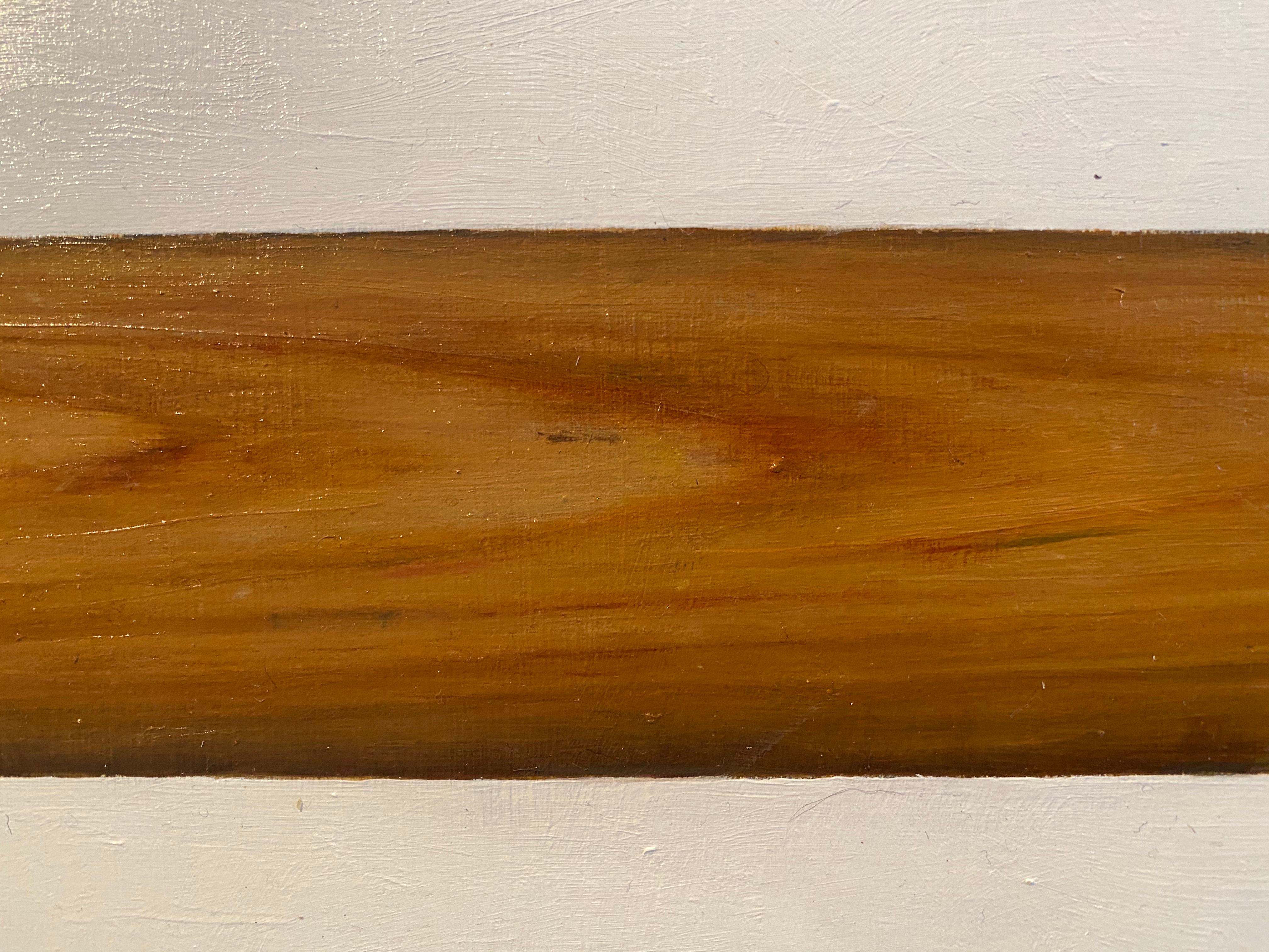 Rolling Pin - Brown Still-Life Painting by Anthony Ackrill