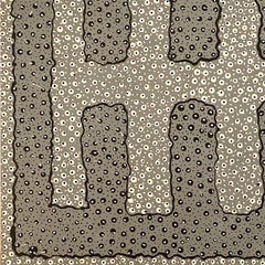 1960s Monumental Painting on Stretched Canvas by Artist Anthony Aguilar