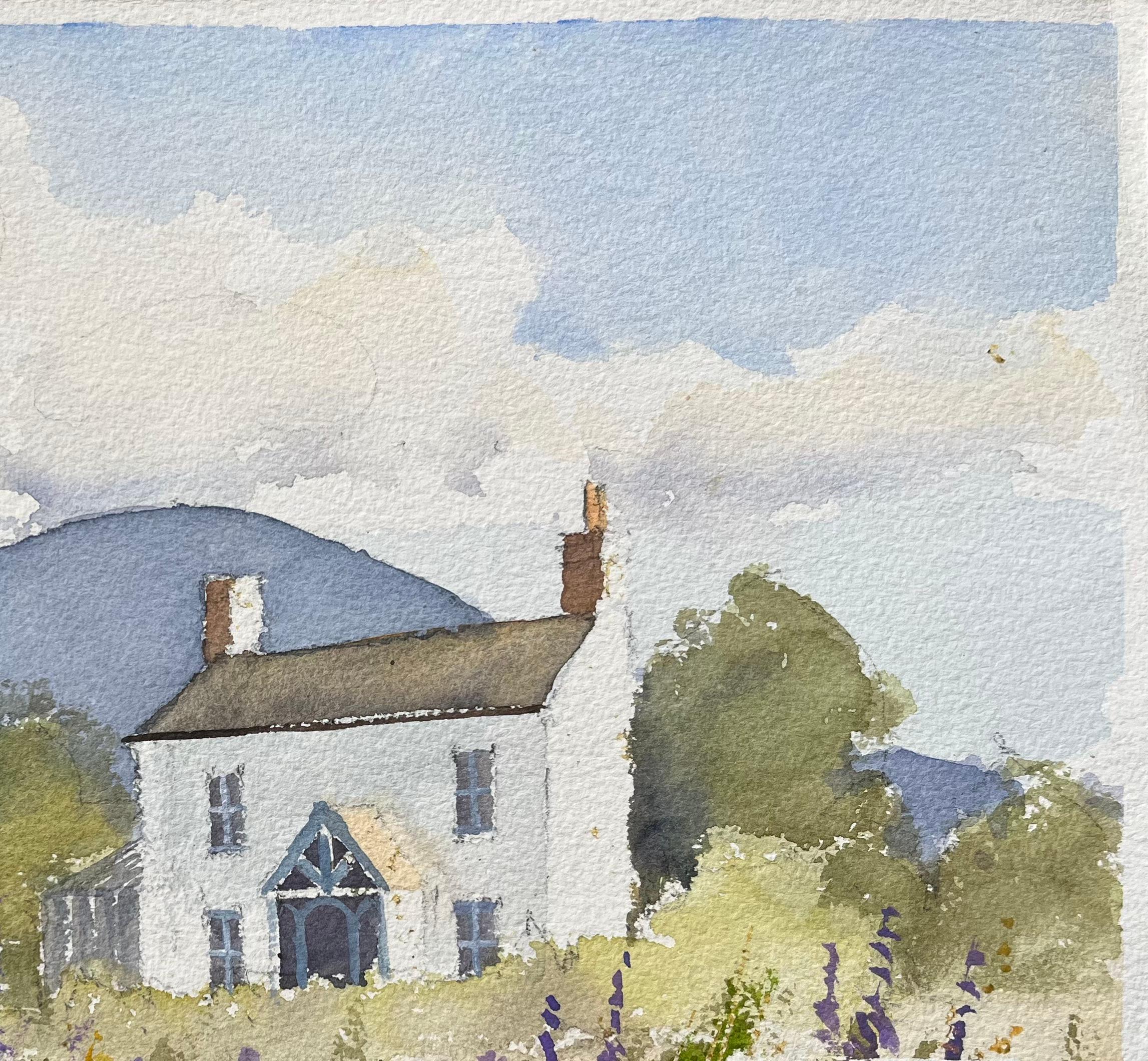 Titolo: Acquerello impressionista britannico di una casa di campagna con fiori selvatici
Di Anthony Avery (Regno Unito 1946-2023)
Acquerello originale su carta per artisti, senza cornice
Dimensioni: 11,25 x 15 pollici (altezza x larghezza)
Condit: