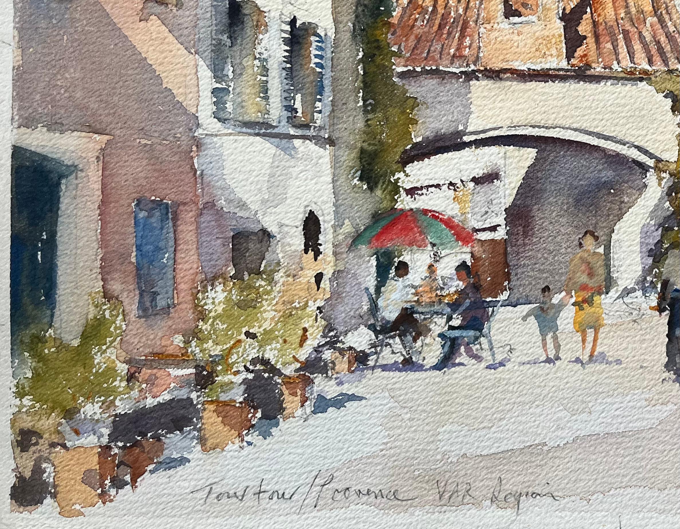 Título: Acuarela impresionista británica de una plaza de pueblo con figuras y campanario
Por Anthony Avery (británico 1946-2023)
Acuarela original sobre papel de artista, sin enmarcar
Dimensiones: 11,25 x 15,25 pulgadas (Alto x Ancho)
Estado: Bueno,