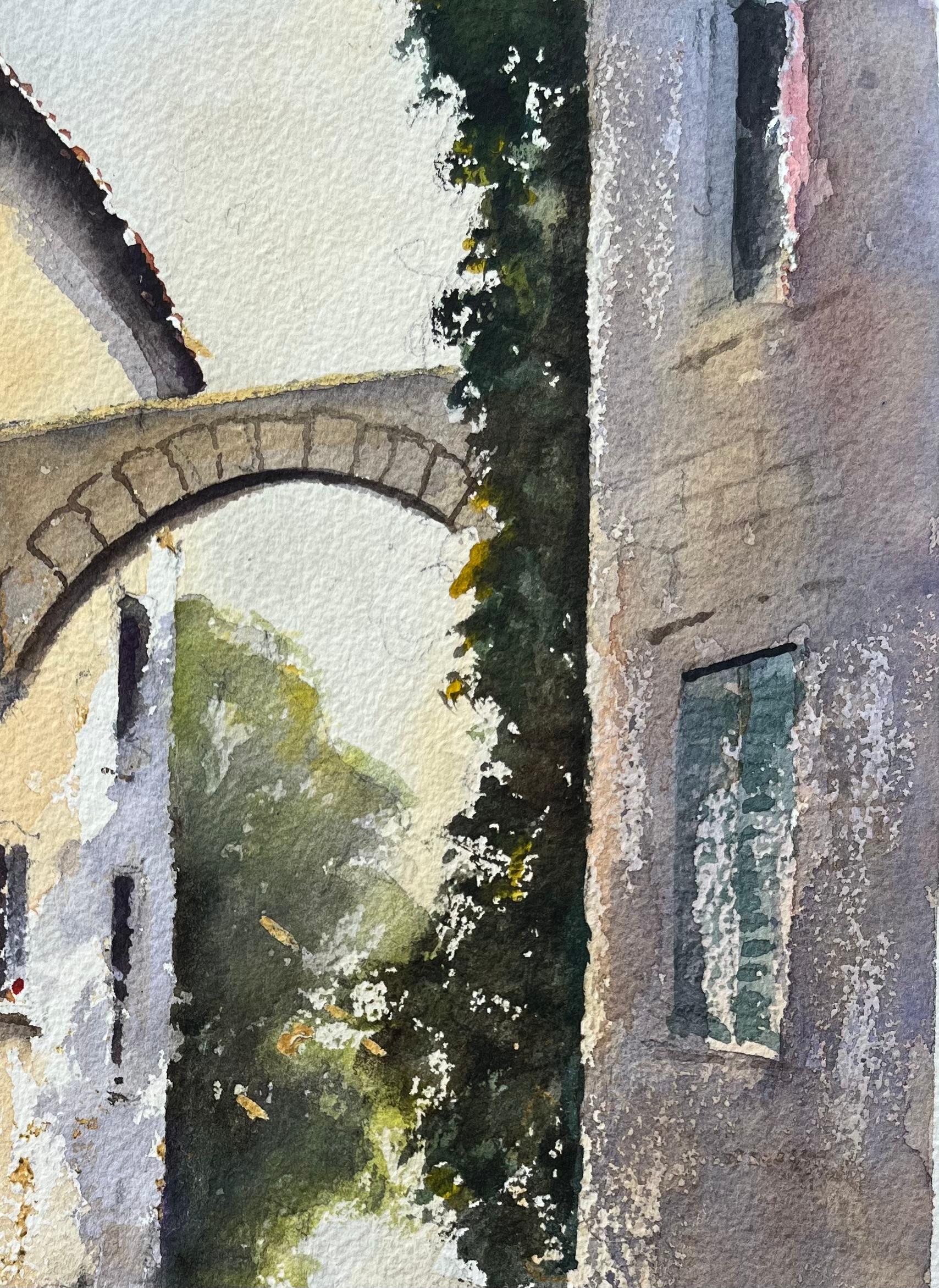 Título: Acuarela impresionista británica de un arco de pueblo italiano con figuras
de Anthony Avery (británico 1946-2023)
Acuarela original sobre papel de artista, sin enmarcar
Dimensiones: 15,25 x 11,25 pulgadas (Alto x Ancho)
Estado: Bueno, con