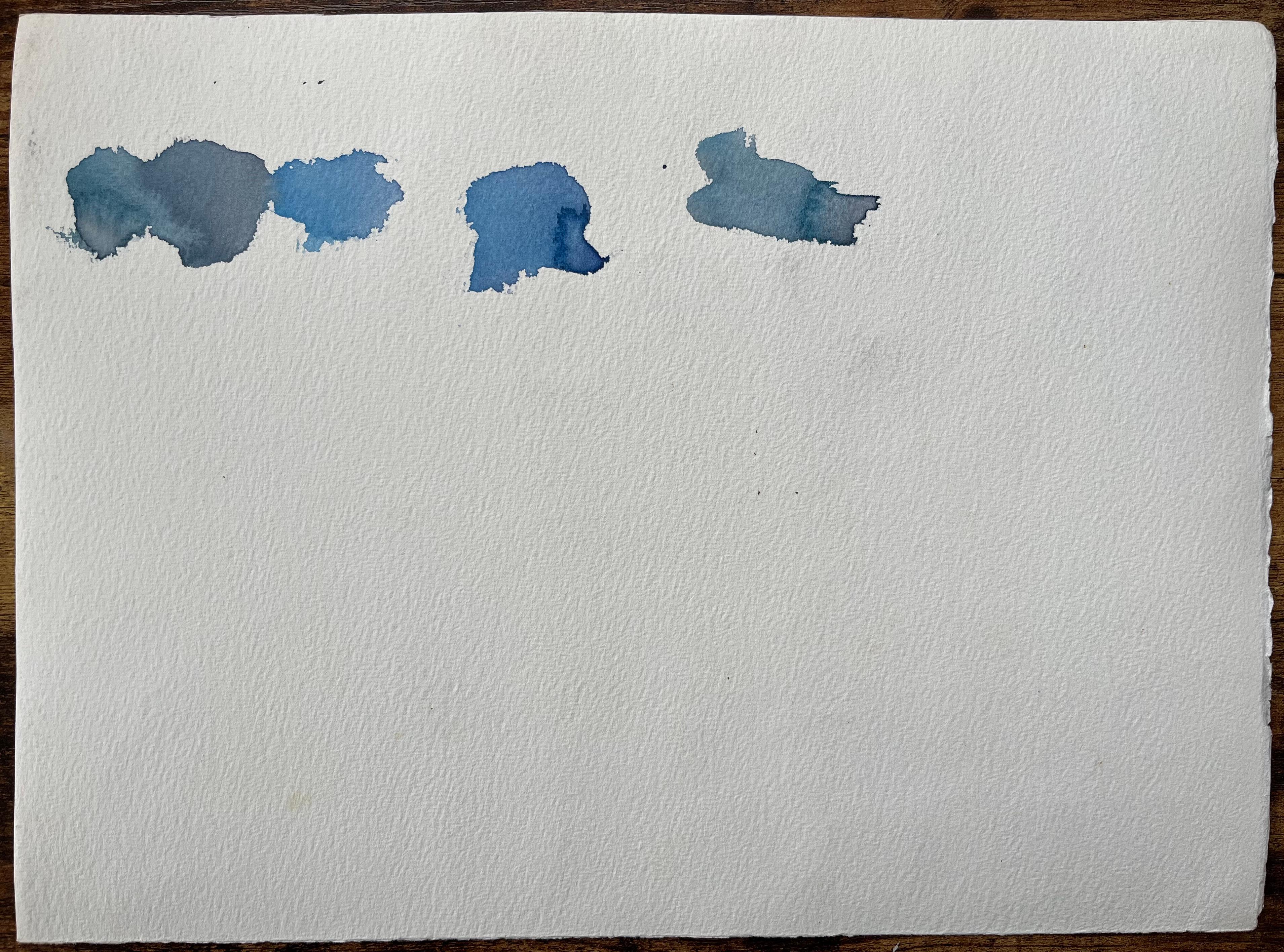 Britischer Impressionist Aquarell von Küstenlandschaft mit Klippen im Angebot 2