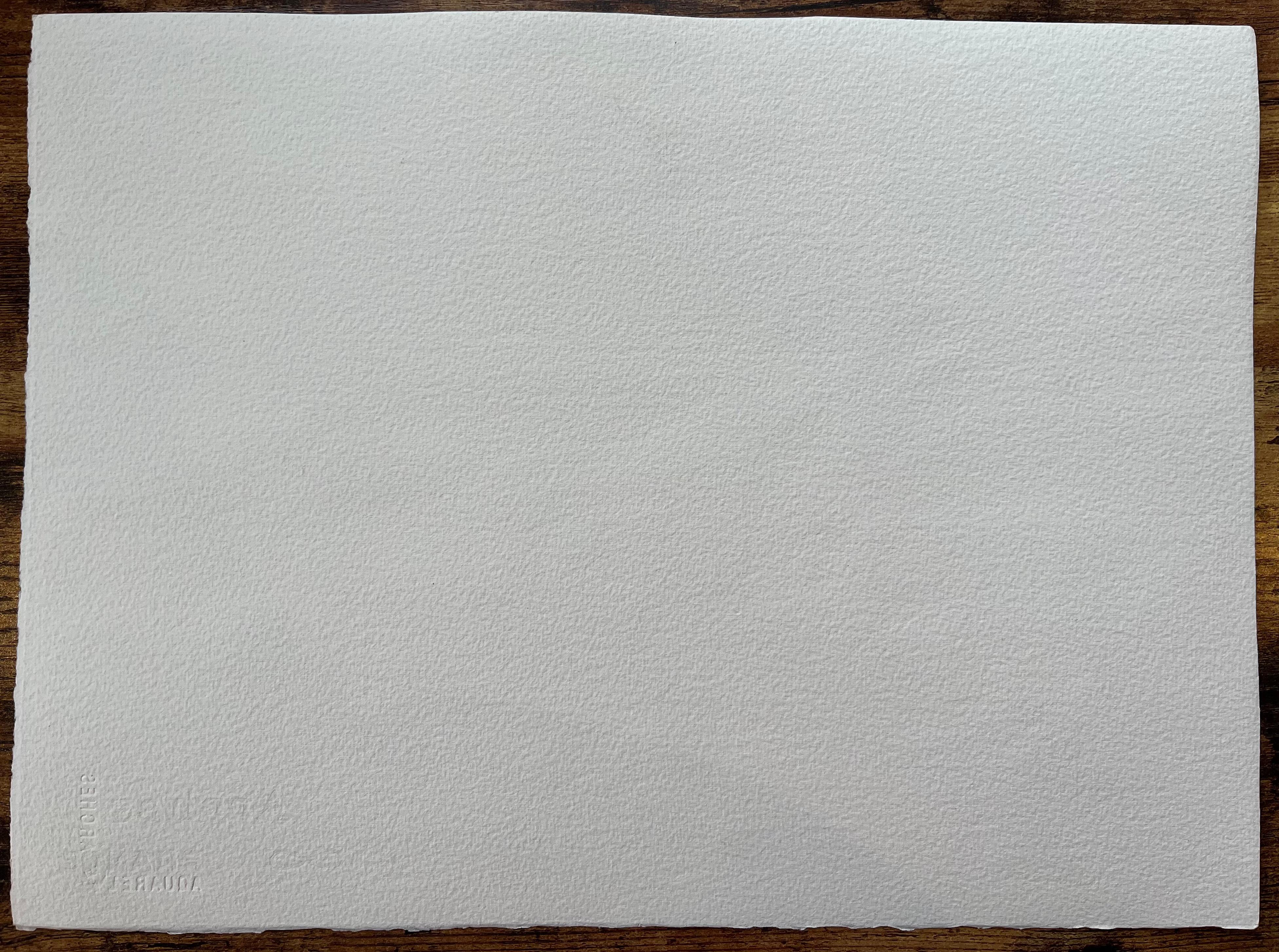Aquarelle impressionniste britannique représentant des cottages le long d'une colline en vente 1