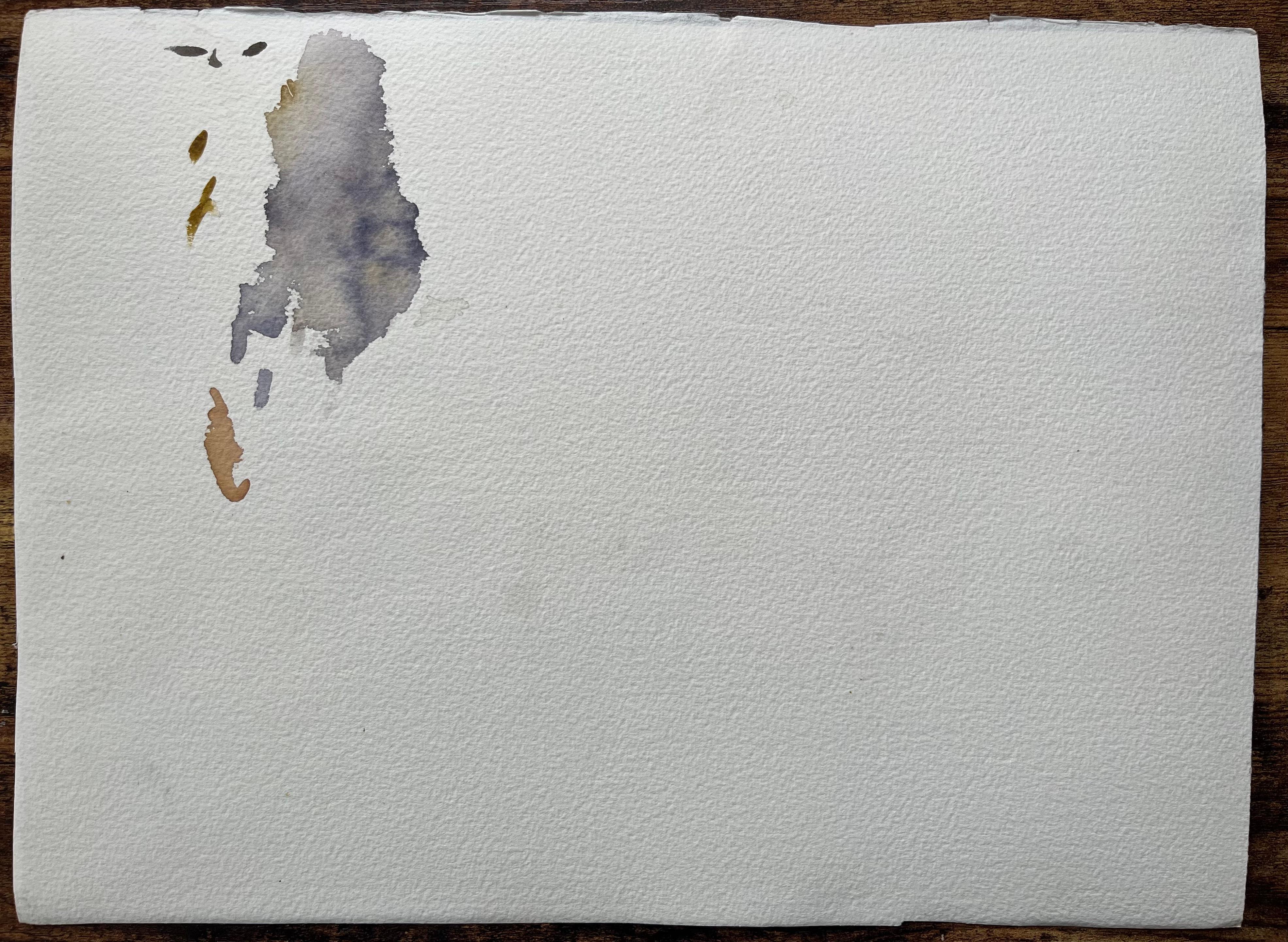 Britischer Impressionist Aquarell einer stattlichen Kathedrale, die sich über die Baumkronen erhebt im Angebot 2