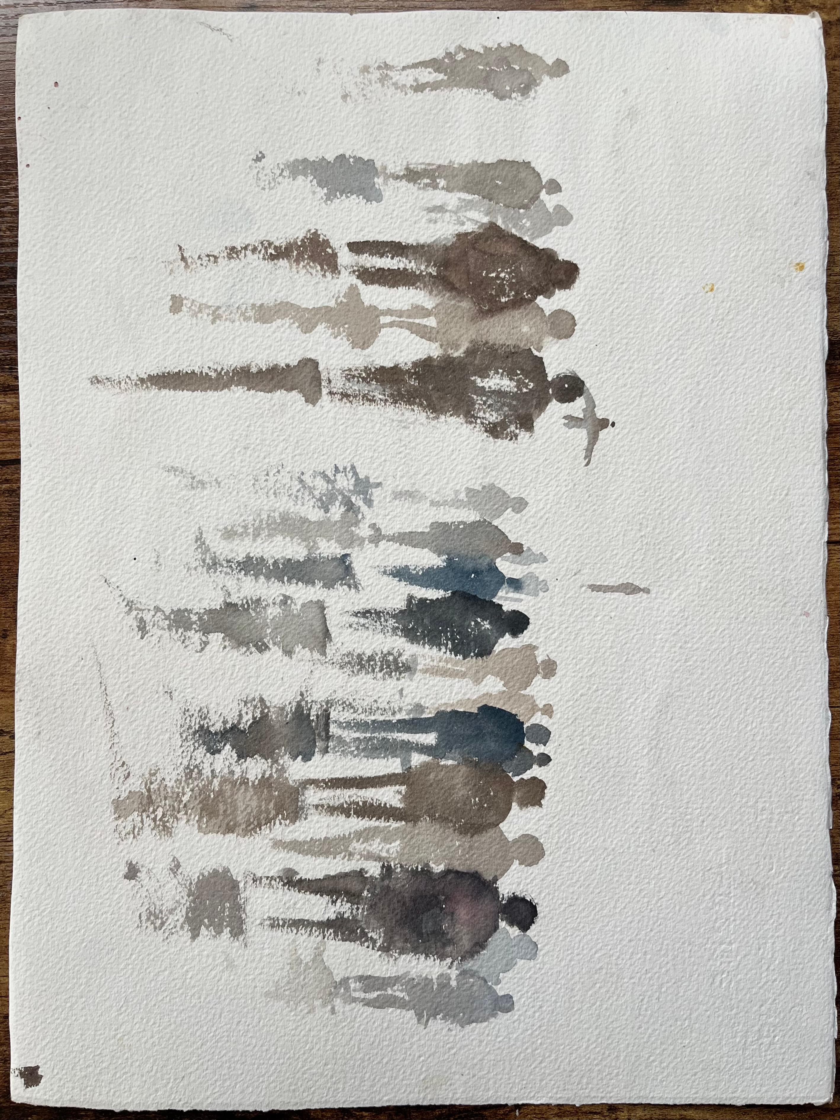 Britischer Impressionist Aquarell von Sonnenblumen in einer Vase im Angebot 2