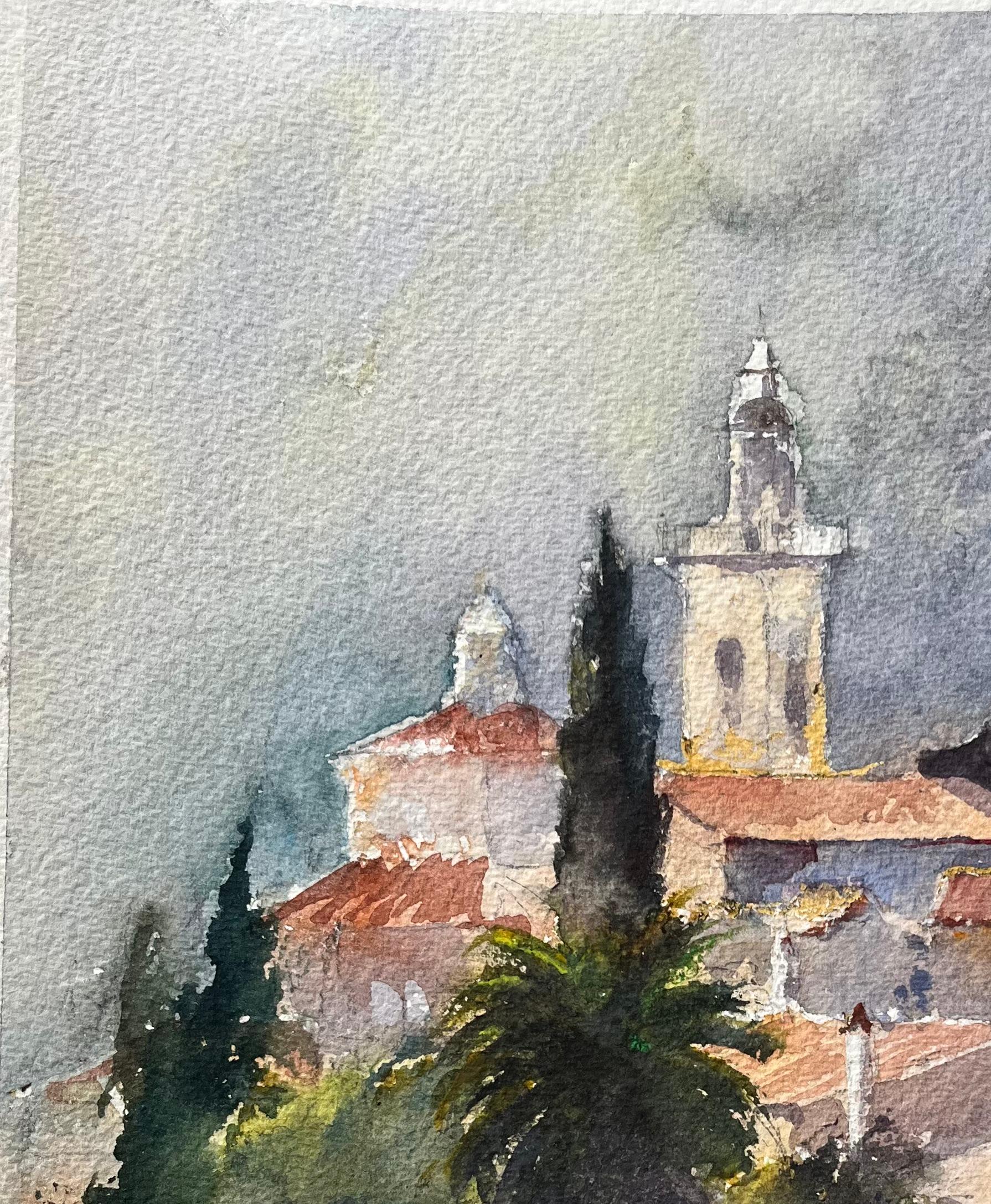 Acquerello impressionista britannico di 