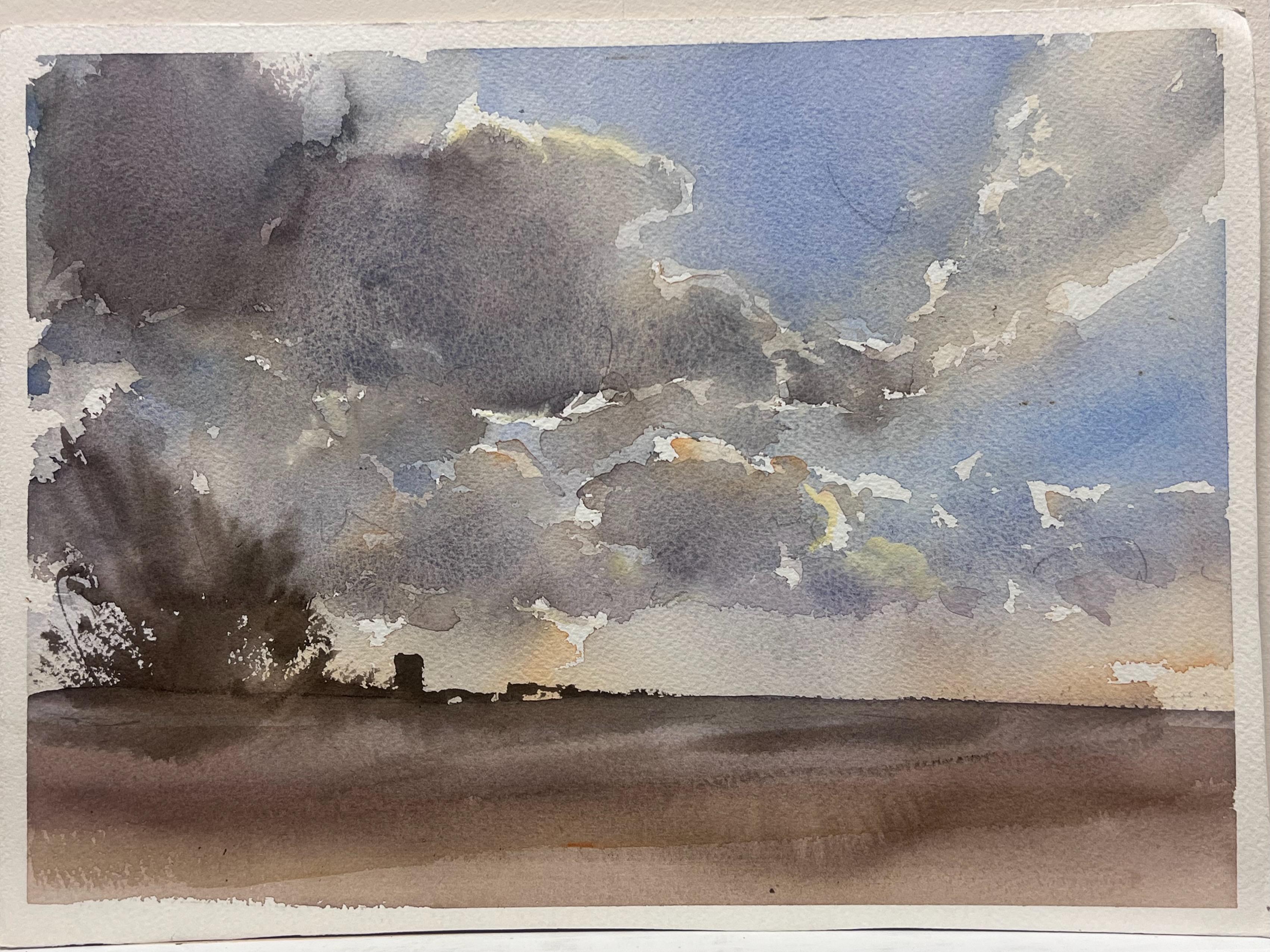 Landschaft an der Küste
unterzeichnet von Anthony Avery (Brite 1946-2023) * siehe Anmerkungen unten
Original-Aquarell auf Künstlerpapier, ungerahmt
doppelseitig
Abmessungen des Papiers: 11 x 15 Zoll
Zustand: sehr gut und genussbereit. 
Provenienz: