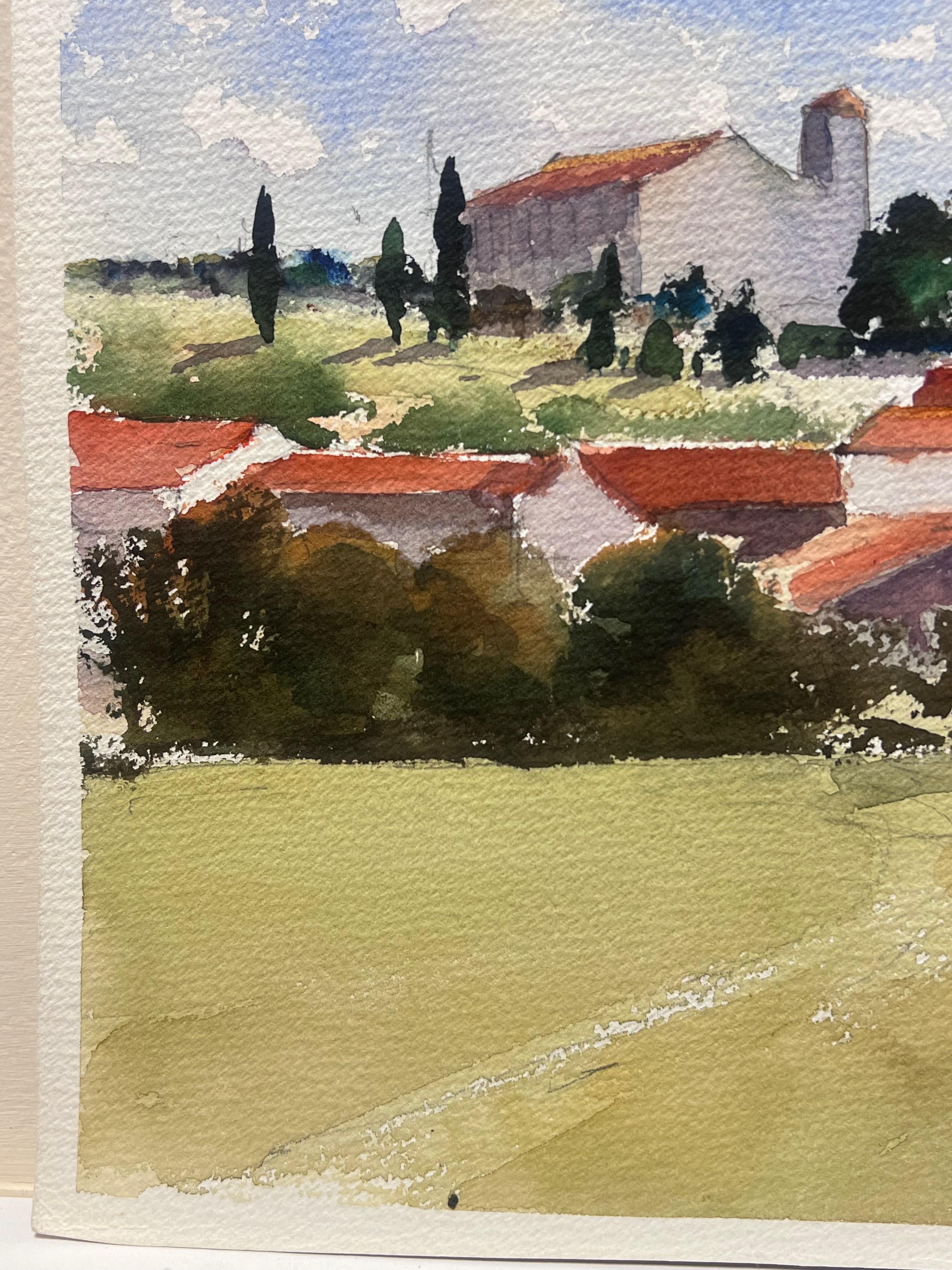 von Anthony Avery (Brite 1946-2023) * siehe Anmerkungen unten
Original-Aquarell auf Künstlerpapier, ungerahmt
Abmessungen des Papiers: 11 x 15 Zoll
Zustand: sehr gut und genussbereit. 
Provenienz: aus einer großen Sammlung von Werken dieses