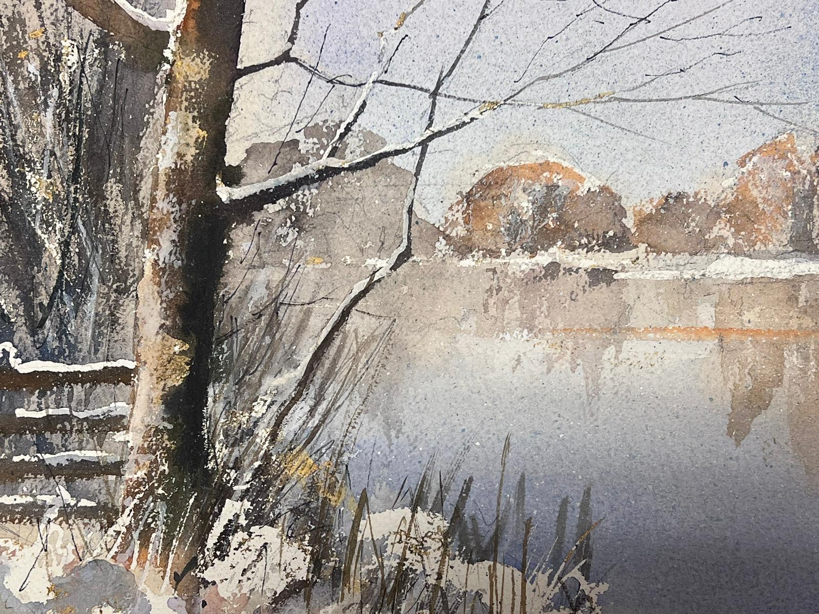 Invierno británico 
de Anthony Avery (británico 1946-2023) * ver notas más abajo
acuarela original sobre papel de artista, sin enmarcar
dimensiones del papel: 15,5 x 11 pulgadas
estado: muy bueno y listo para ser disfrutado. 
Procedencia: de una