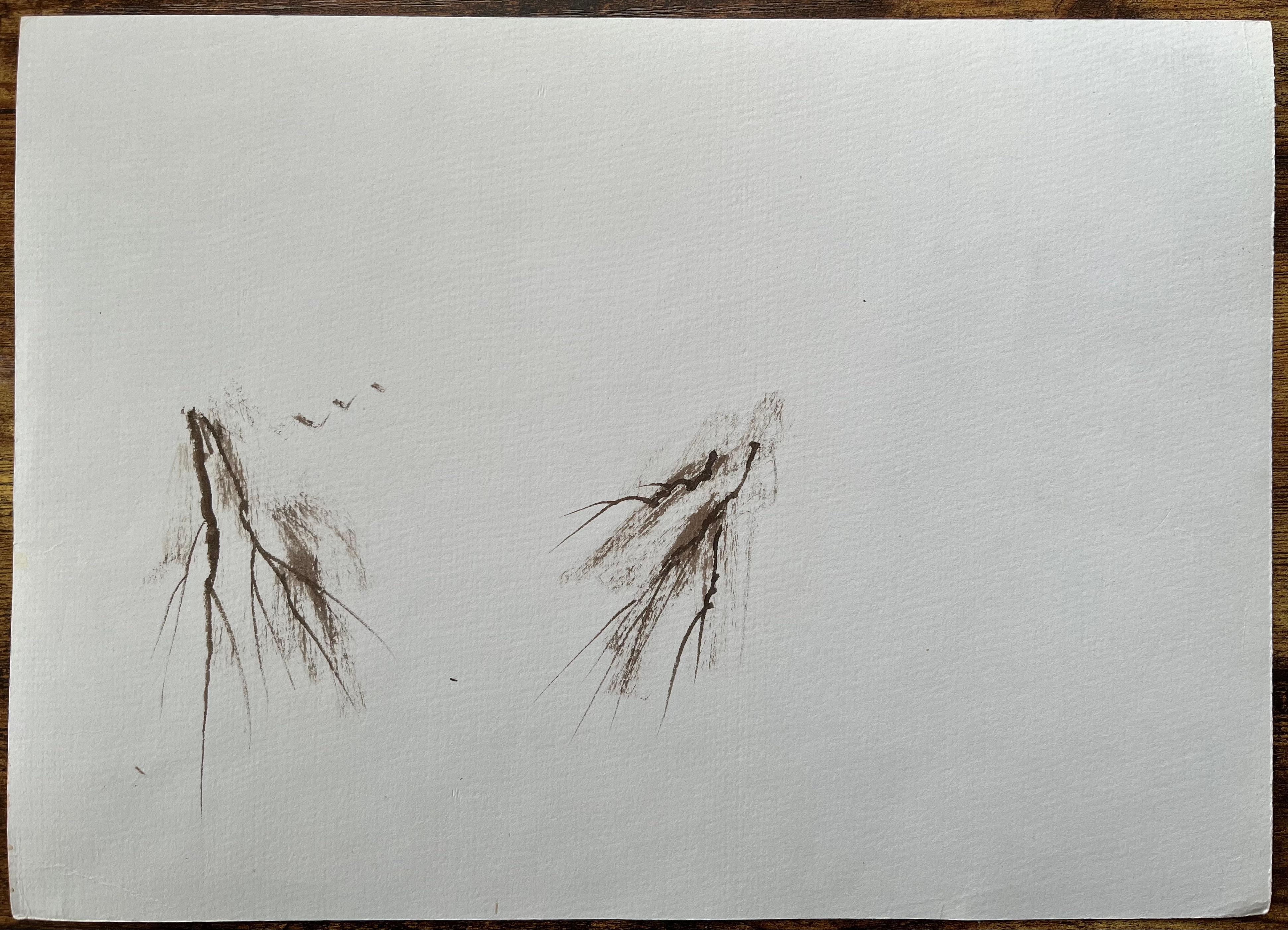 Britisches Original-Aquarell einer Strandszene mit Kite-Fliegenfliegen im Angebot 1