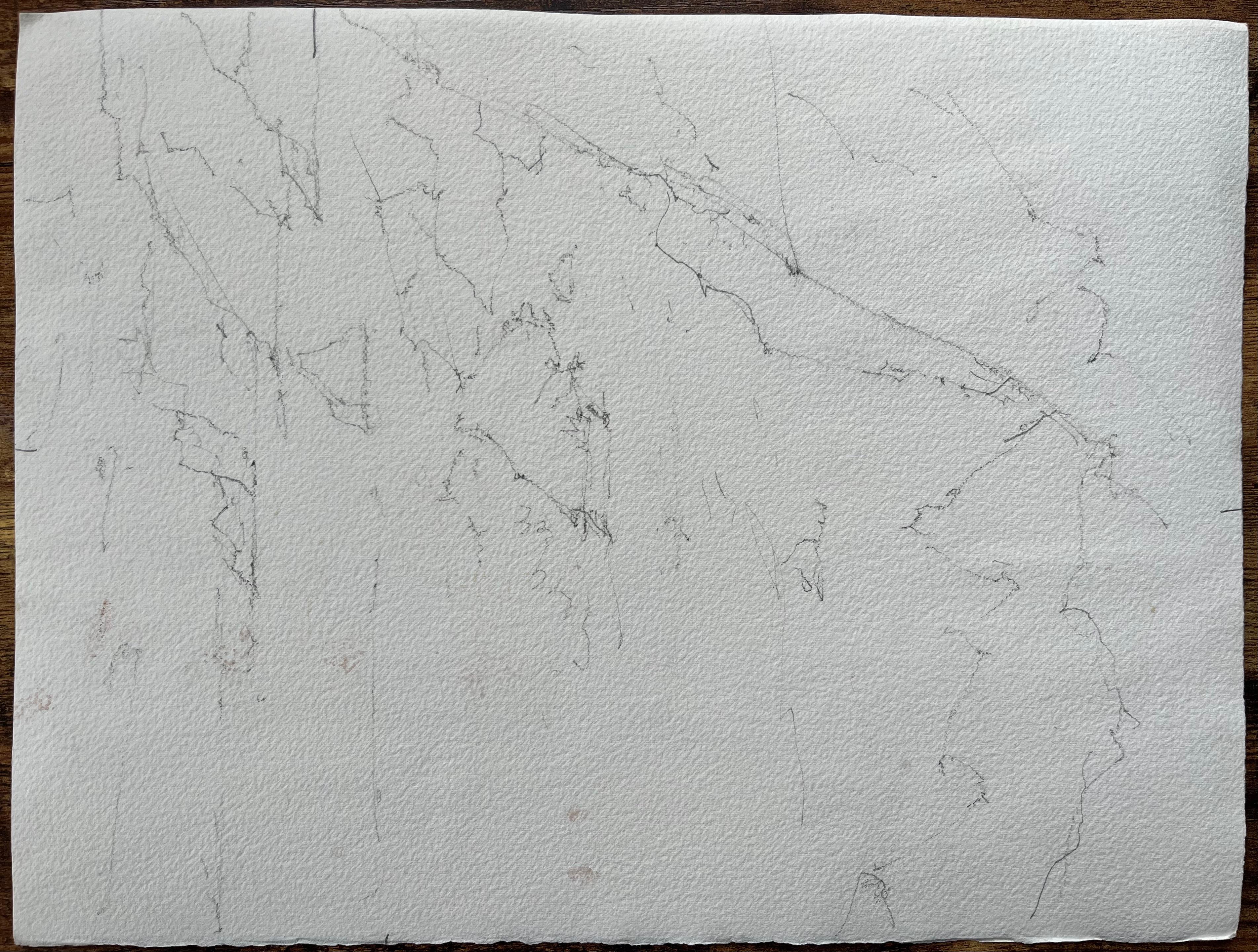 Britisches Aquarell einer belebten Straßenszene von Montmartre mit Sacré-Cœur im Angebot 2