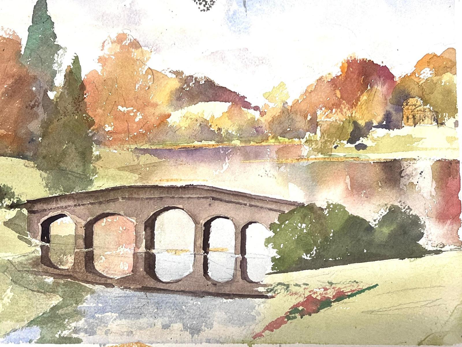 Paisaje Summers
de Anthony Avery (británico 1946-2023) * ver notas más abajo
acuarela original sobre papel de artista, sin enmarcar
dimensiones del papel: 11 x 15 pulgadas
estado: muy bueno y listo para ser disfrutado. 
Procedencia: de una gran