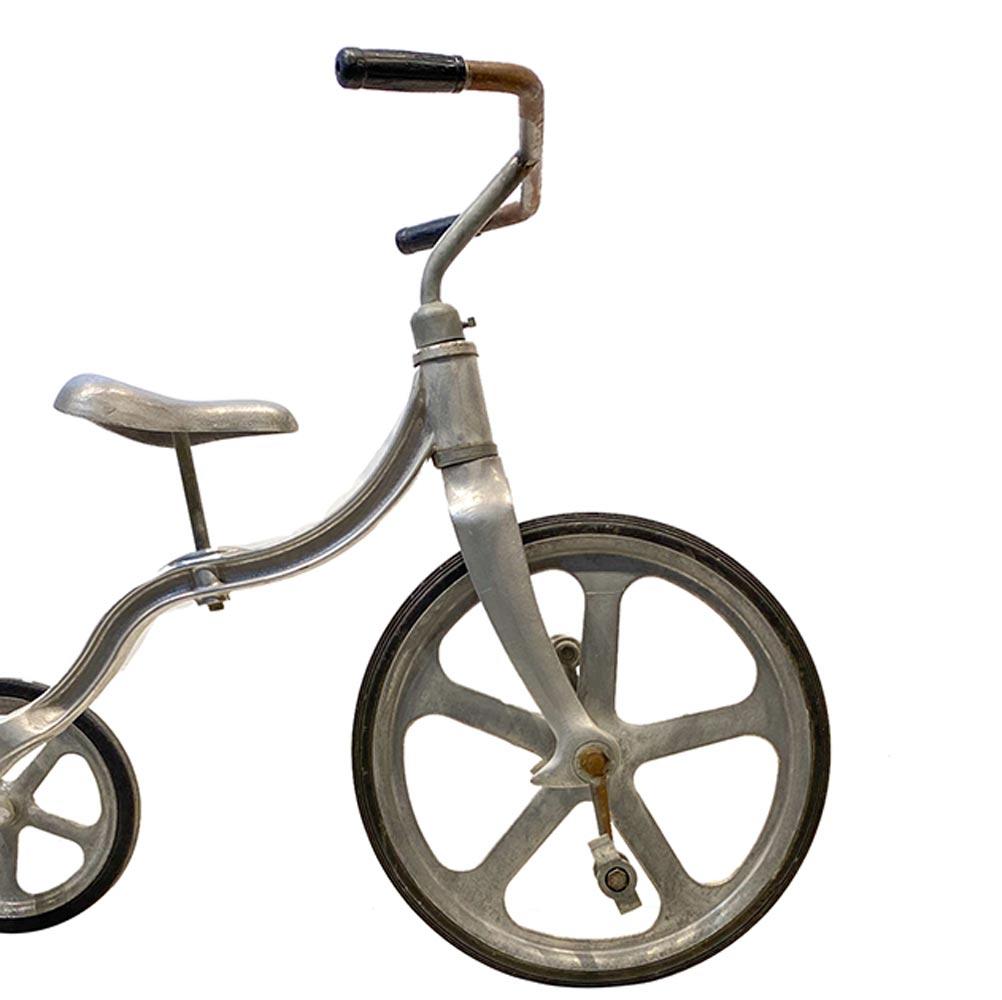 Anthony Bros. Convert-O Bike Cast Aluminum Convertible Tricycle / Bicycle